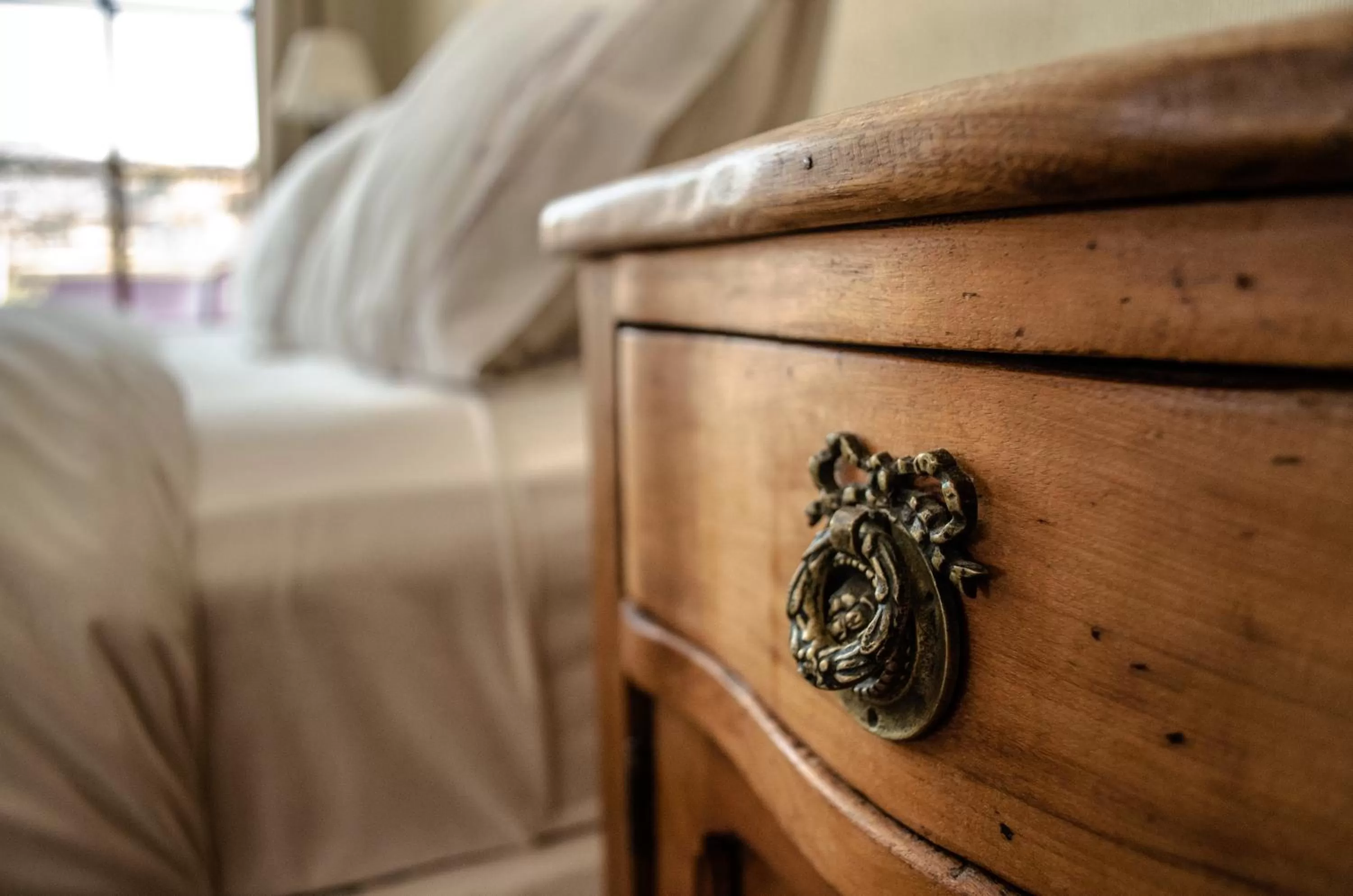 Bed in Hotel Manoir Atkinson