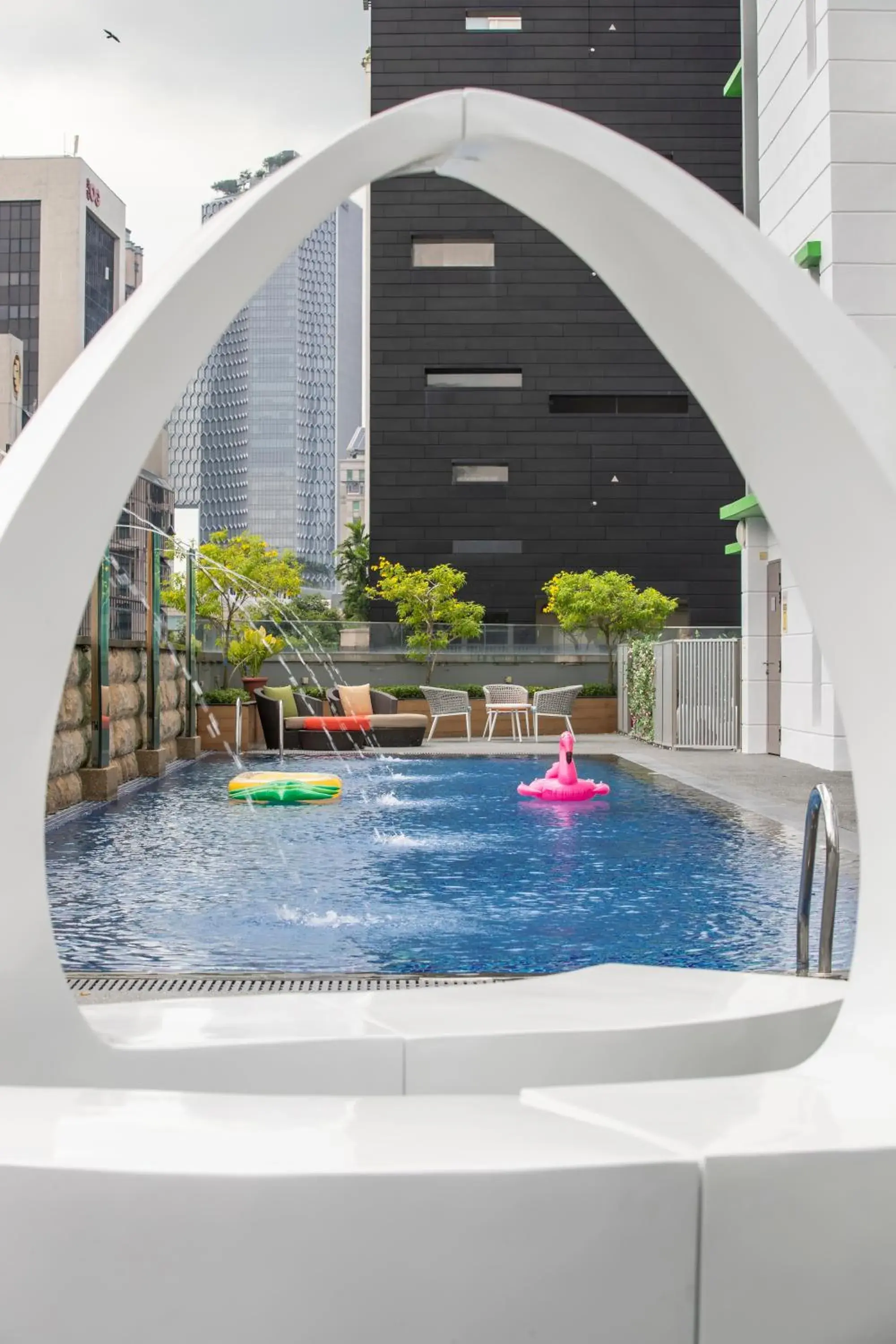 Swimming pool in ibis Styles Singapore Albert Swimming pool in ibis Styles Singapore Albert
