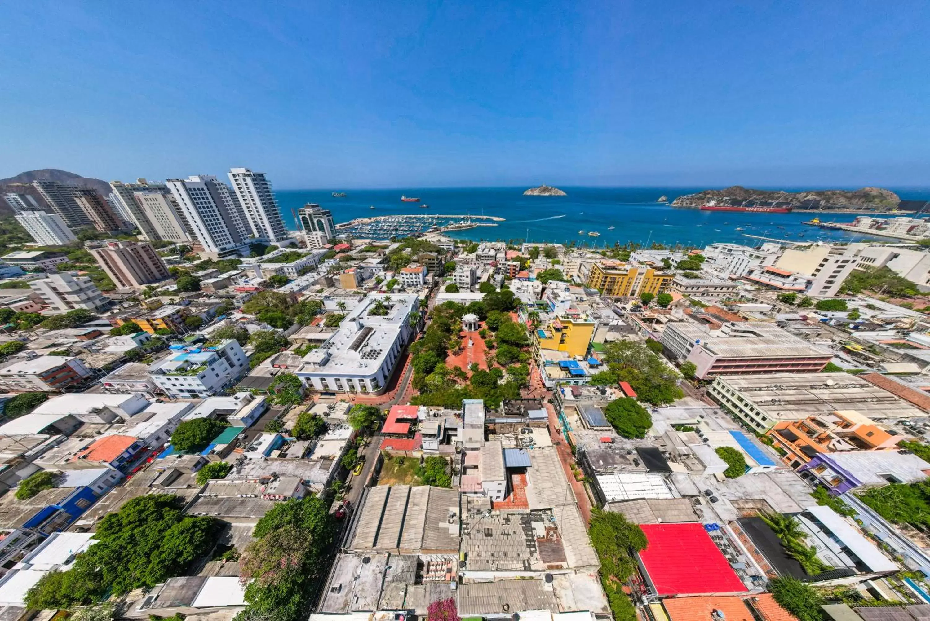 Bird's-eye View in Hotel Tayromar