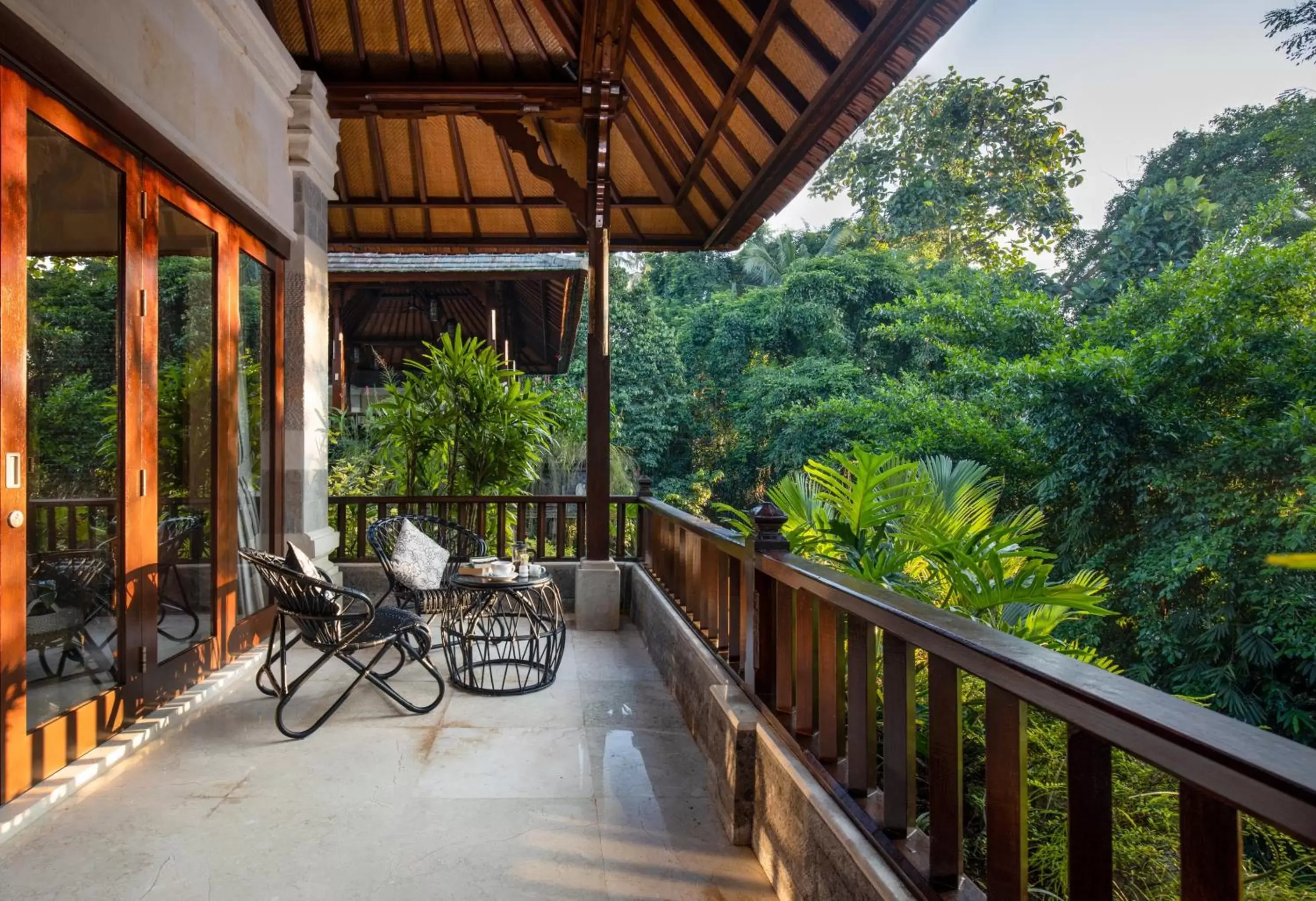 Balcony/Terrace in Kano Sari Ubud Villas