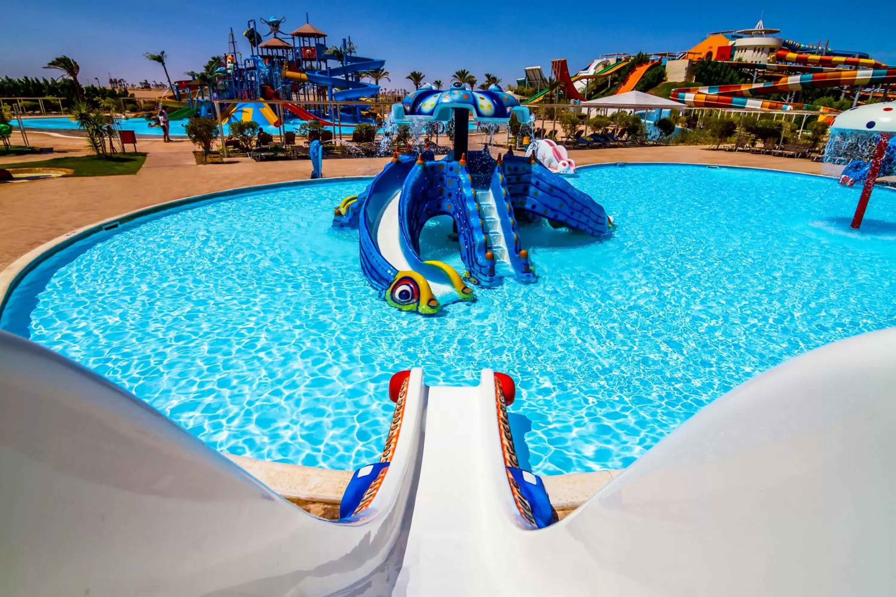 Aqua park, Swimming Pool in Iberotel Makadi Beach