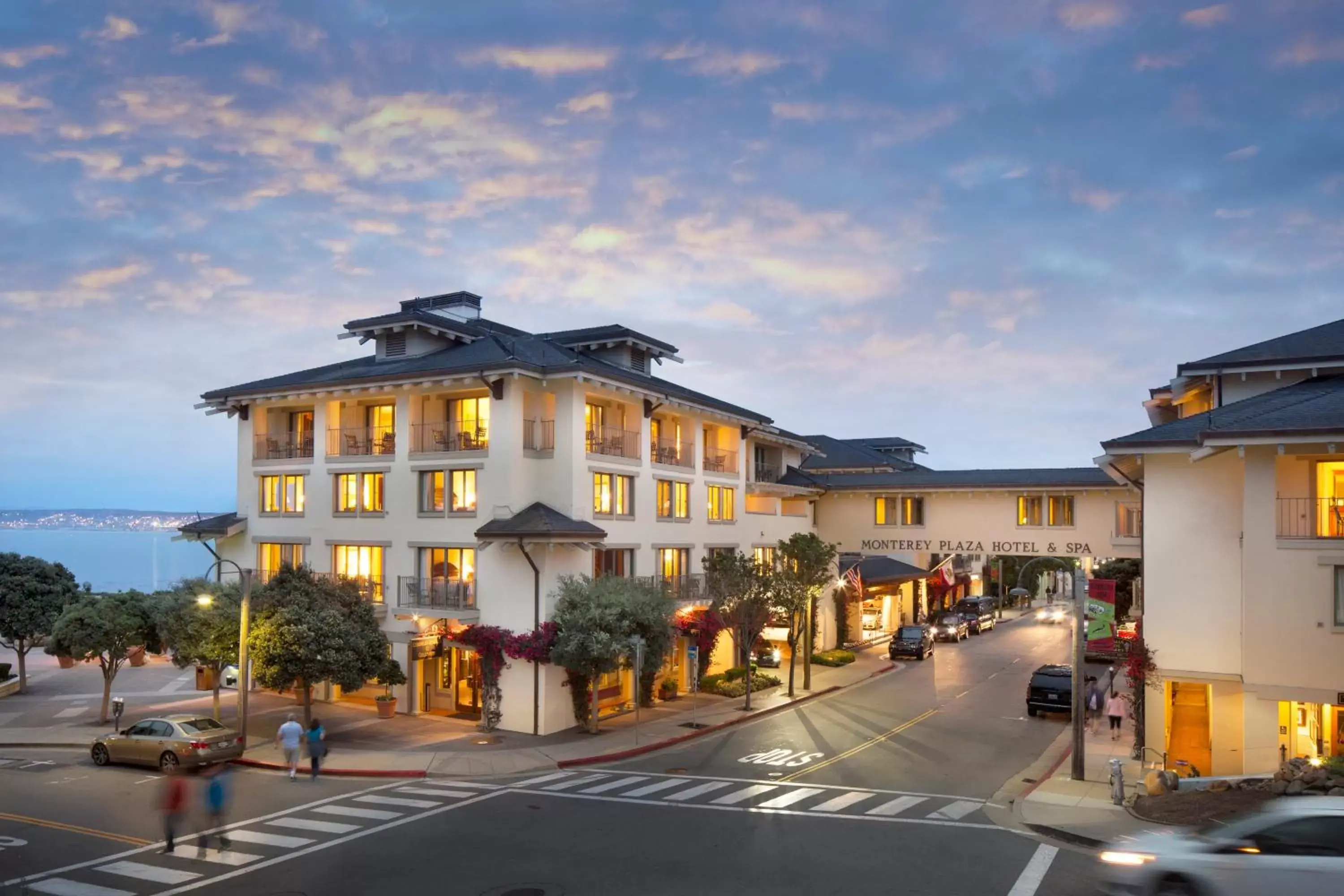 Street view in Monterey Plaza Hotel & Spa