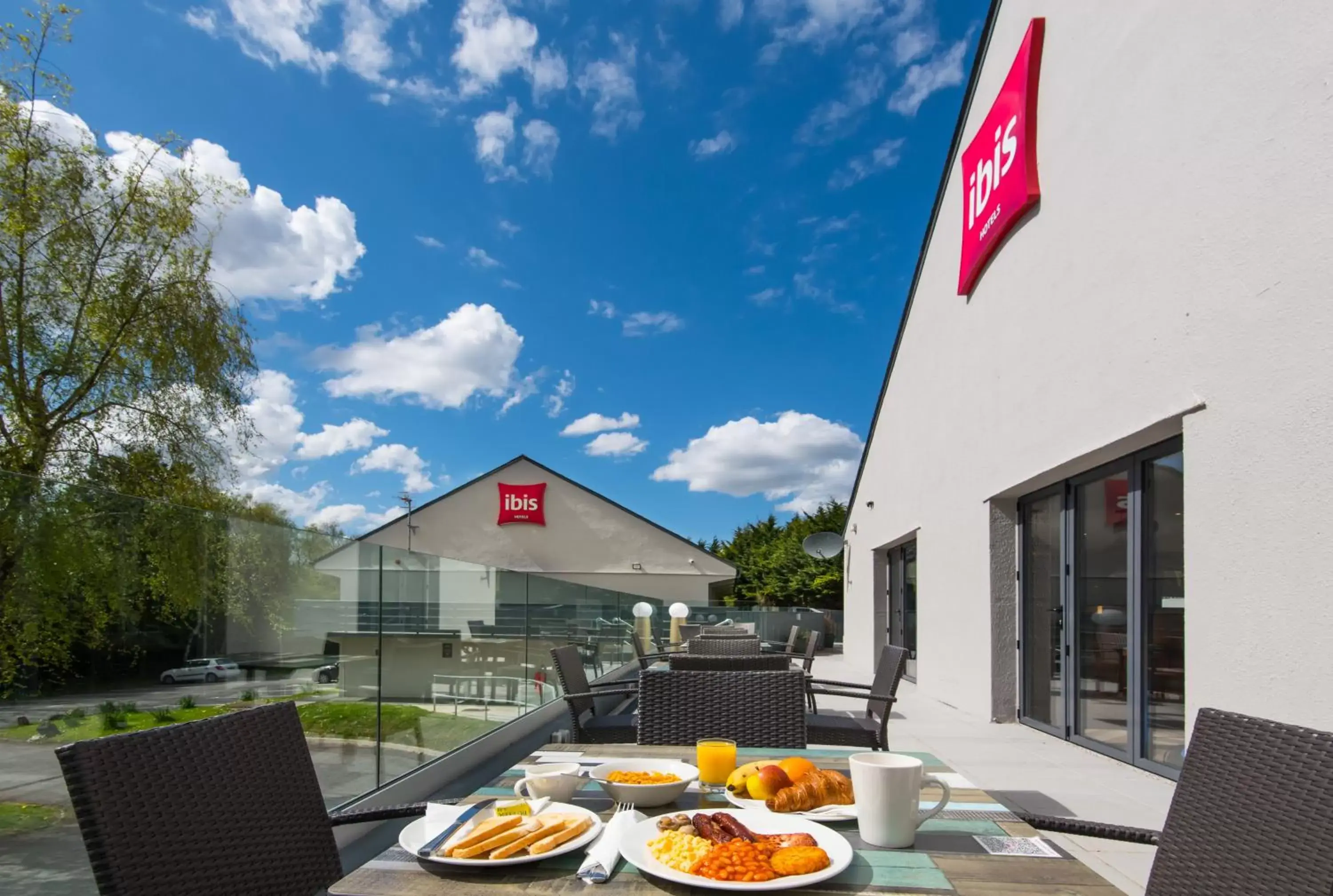 Dining area in ibis Plymouth