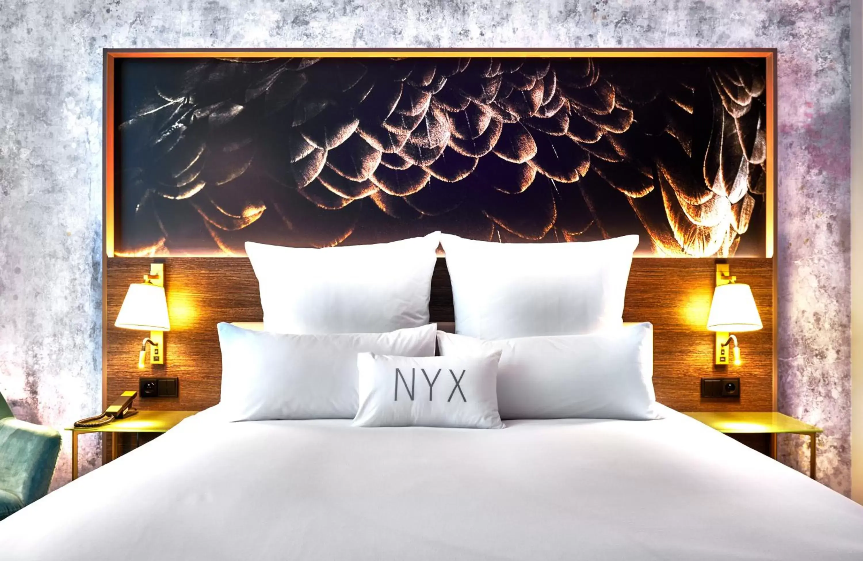 Bedroom, Bed in NYX Hotel Warsaw by Leonardo Hotels