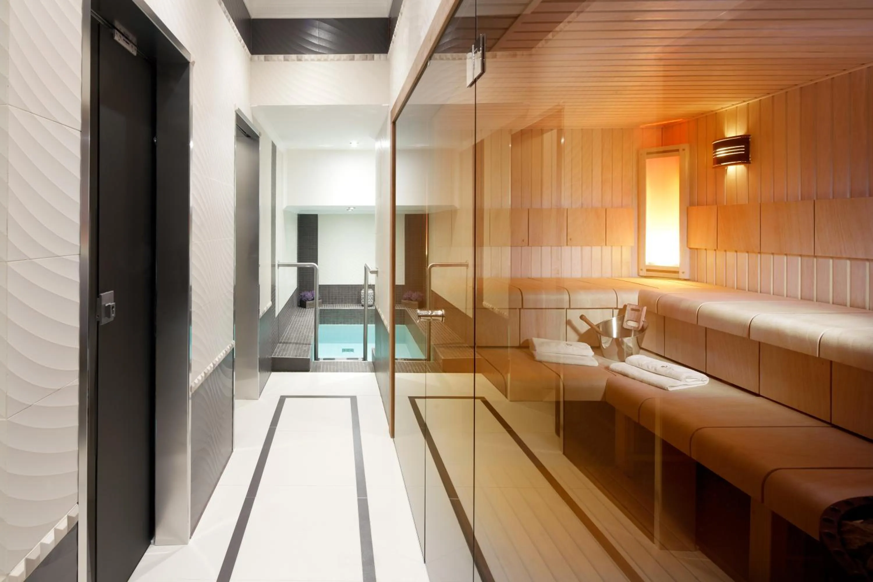 Sauna in Hotel Excelsior