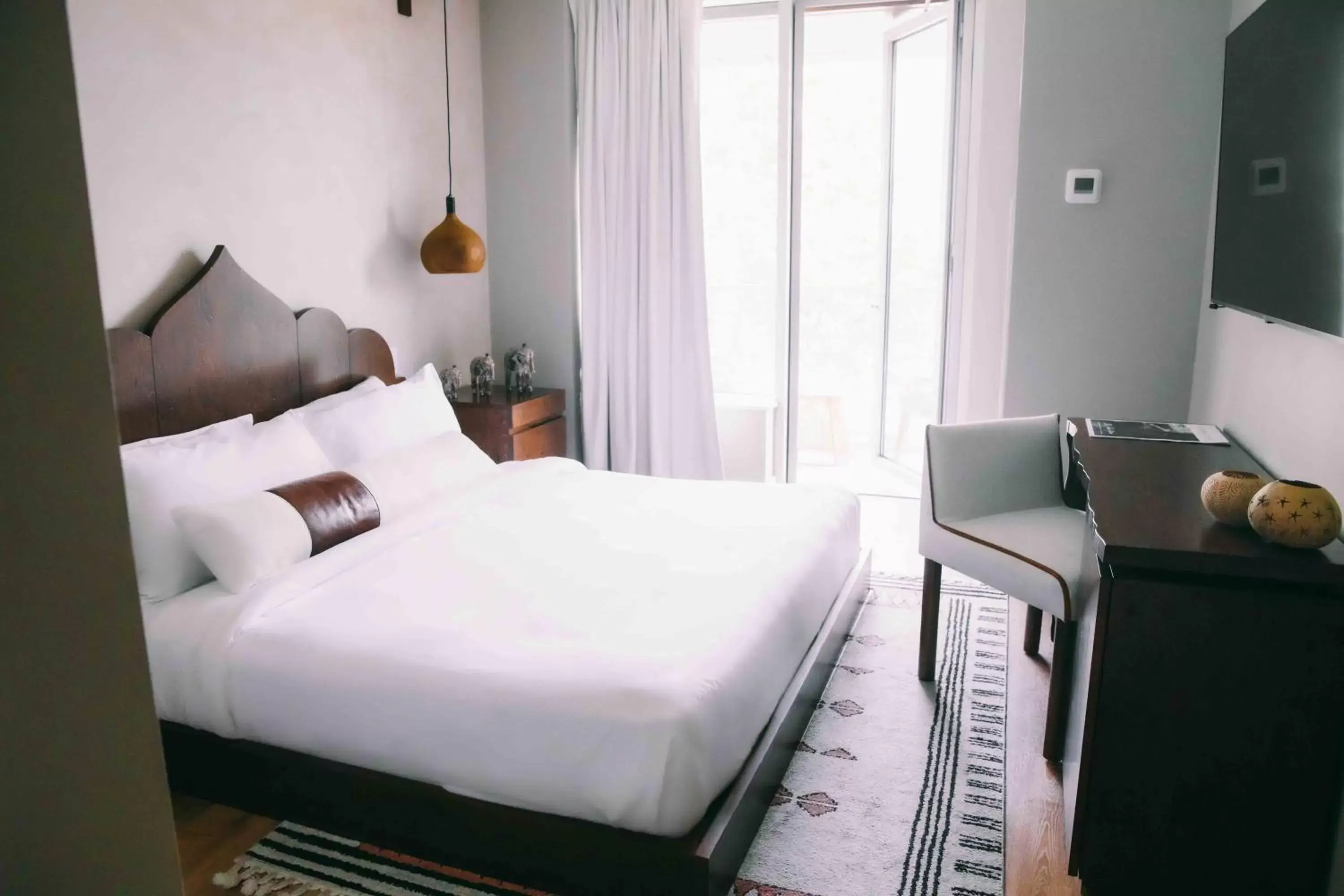 Superior King Room with Balcony in CODA Williamsburg Superior King Room with Balcony in CODA Williamsburg