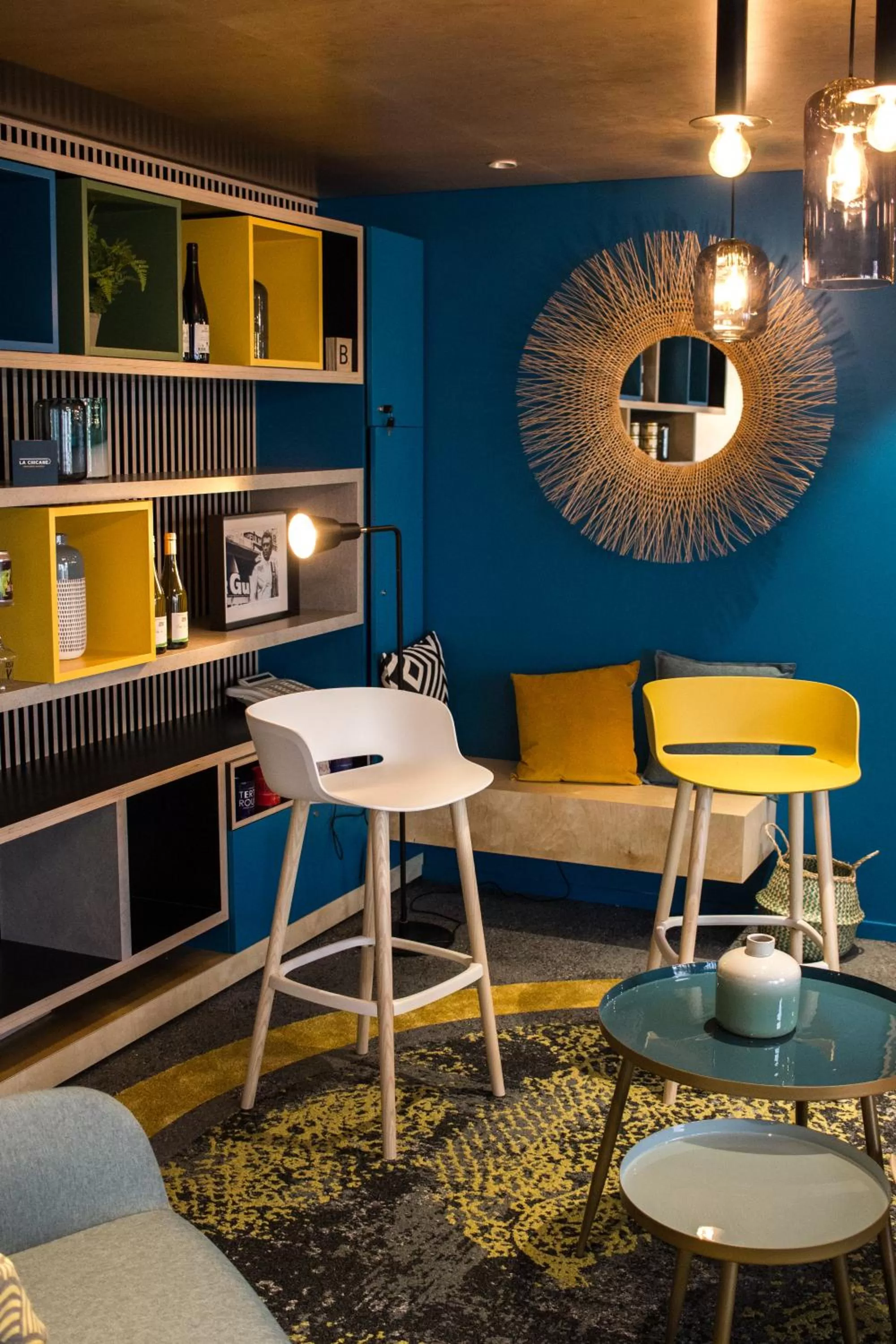 Living room in Novotel Le Mans