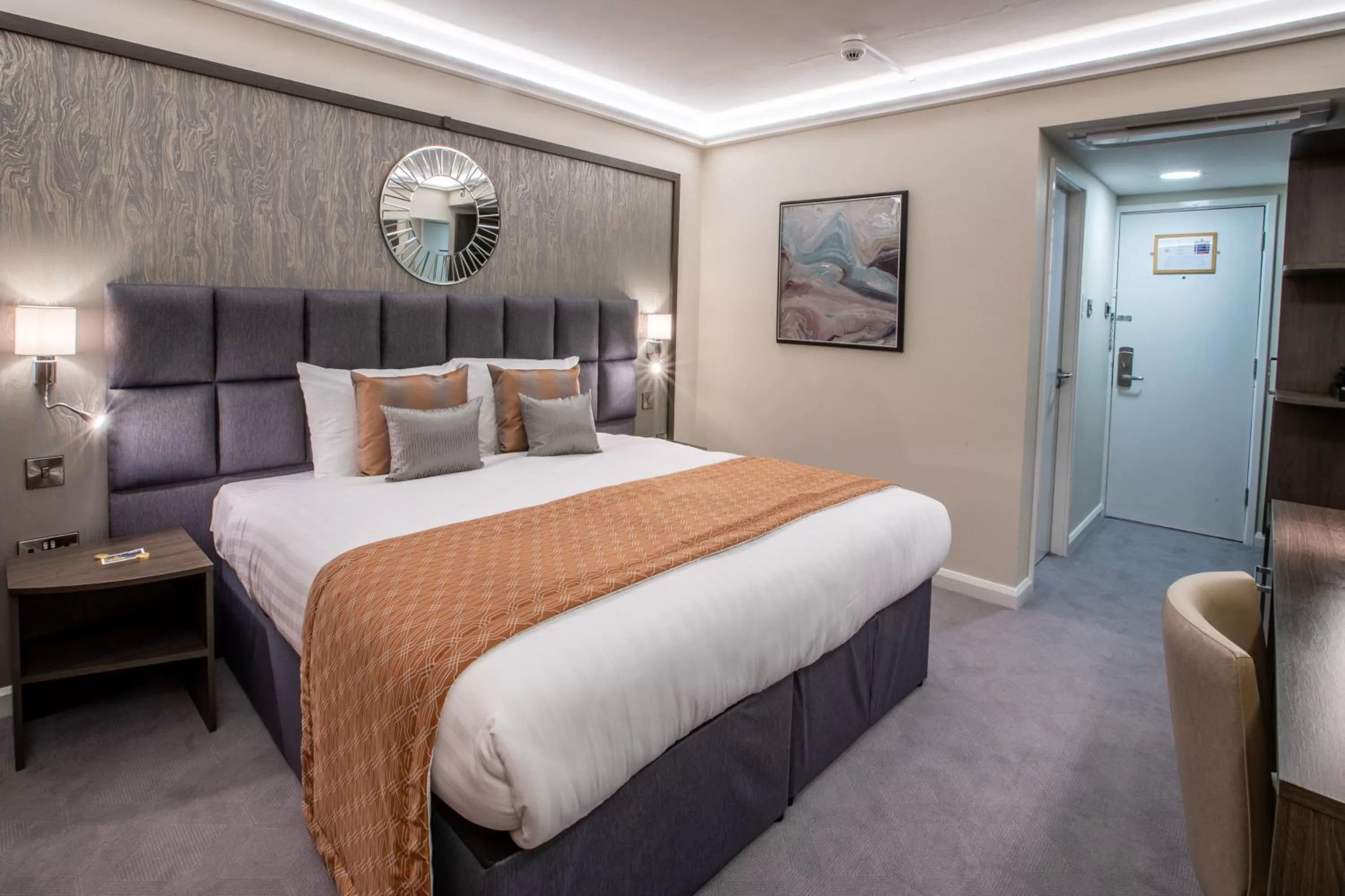 Bed in Park Hall Hotel and Spa Wolverhampton