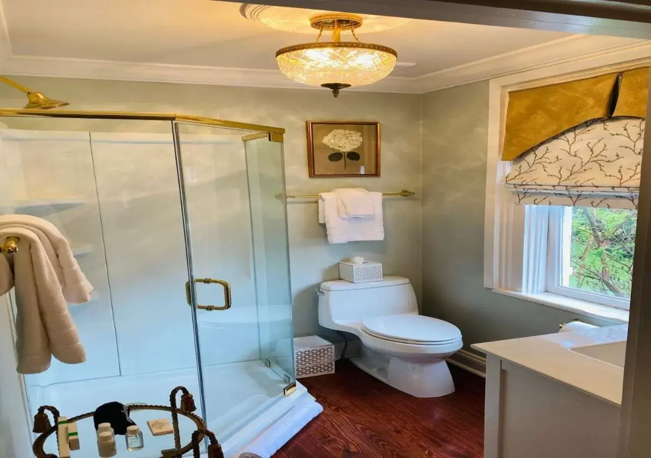 Bathroom in Linden - A Historic Bed and Breakfast