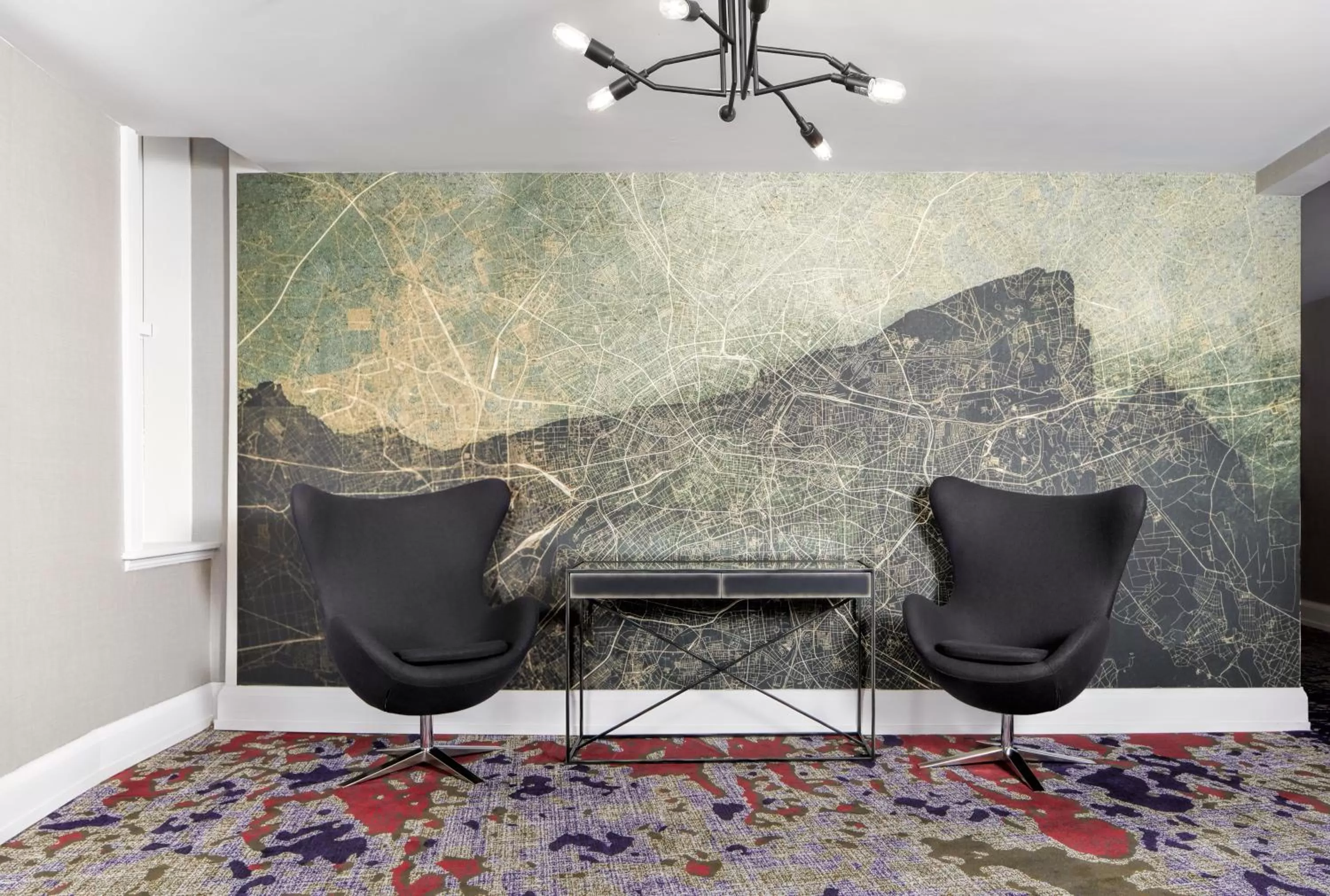 Seating area in The Walper Hotel, part of JdV by Hyatt