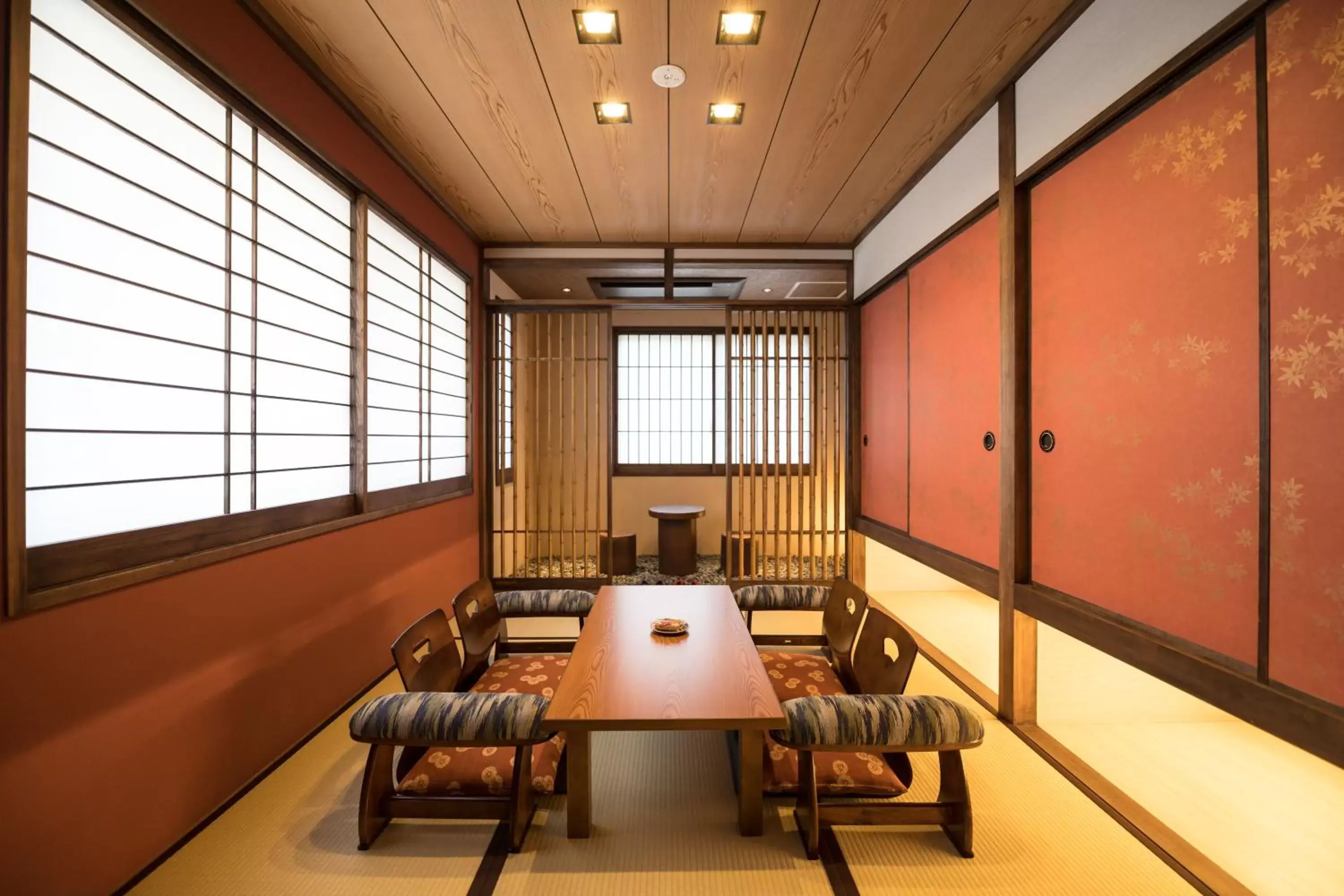 Living room, Restaurant/Places to Eat in HOTEL SHIKISAI KYOTO