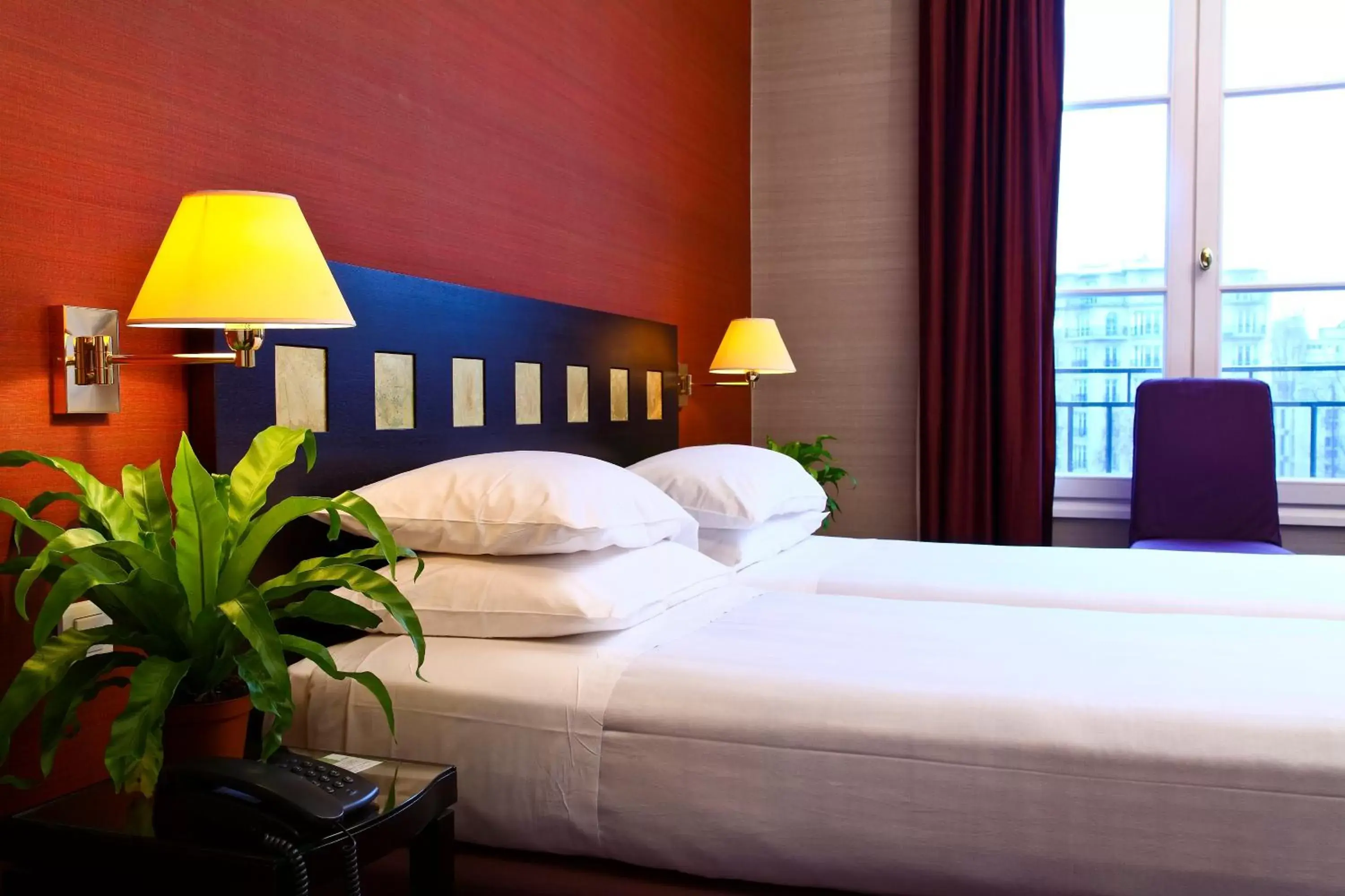 bunk bed, Bed in Hotel De La Jatte