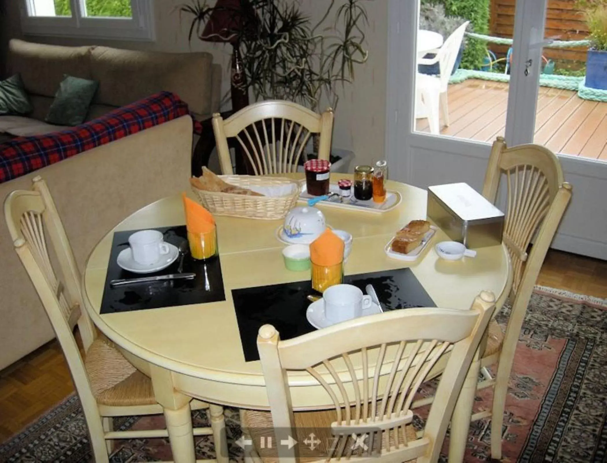 Dining area, Restaurant/Places to Eat in Chambres d'hôtes de Pont C'Hoat