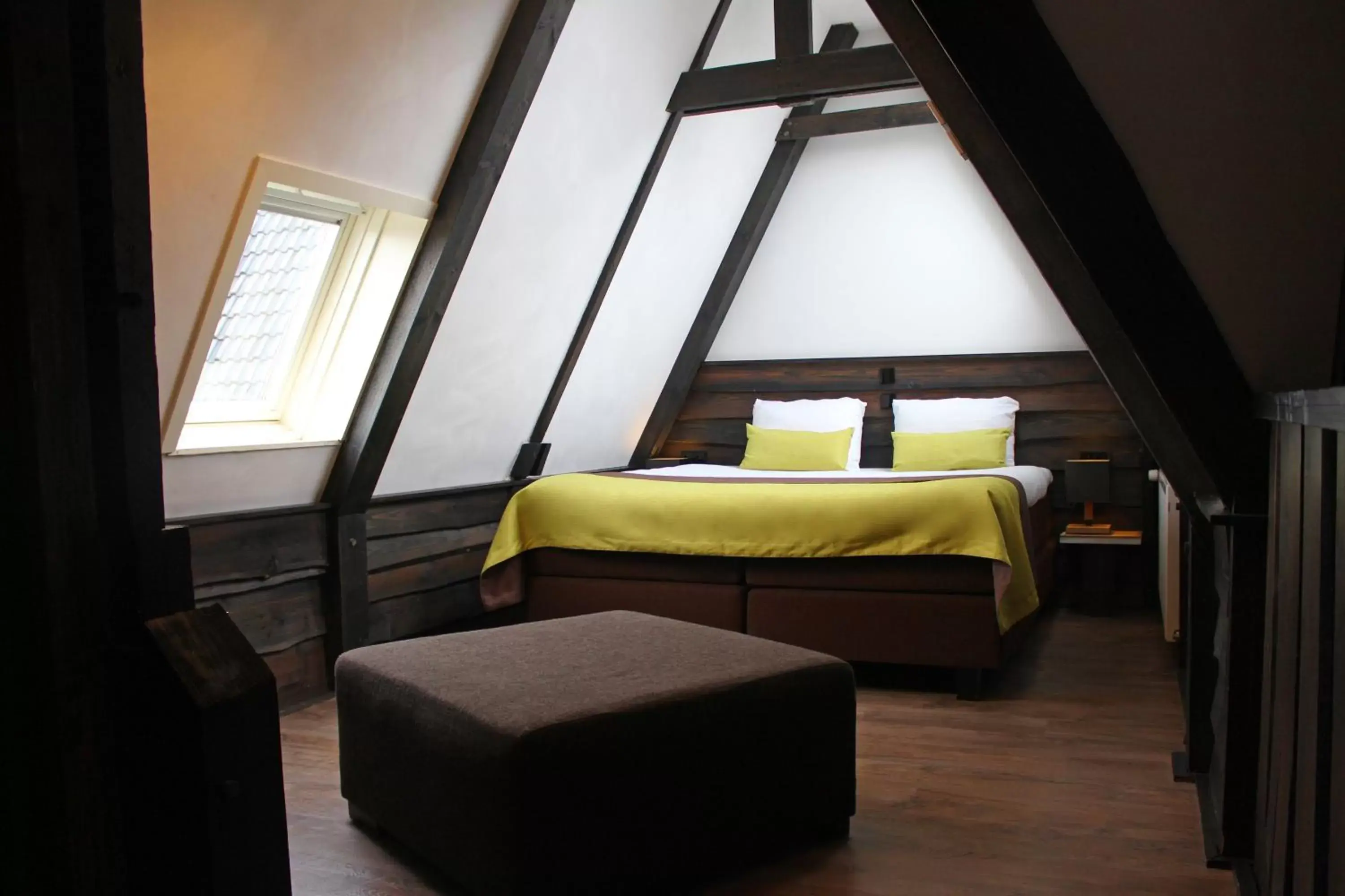 Bedroom, Bed in Hotel Abdij de Westerburcht