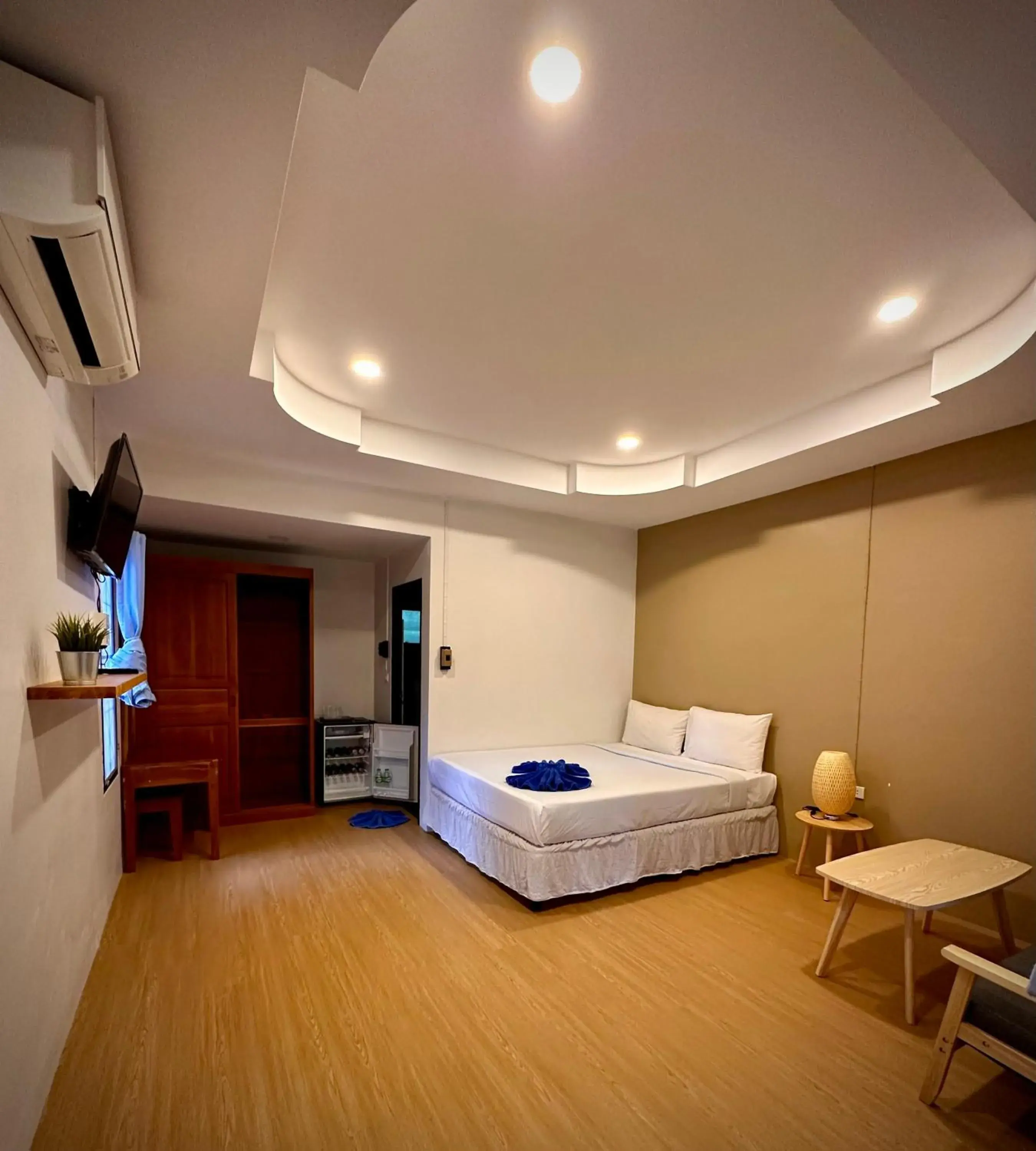 Bed in Silver Beach Resort