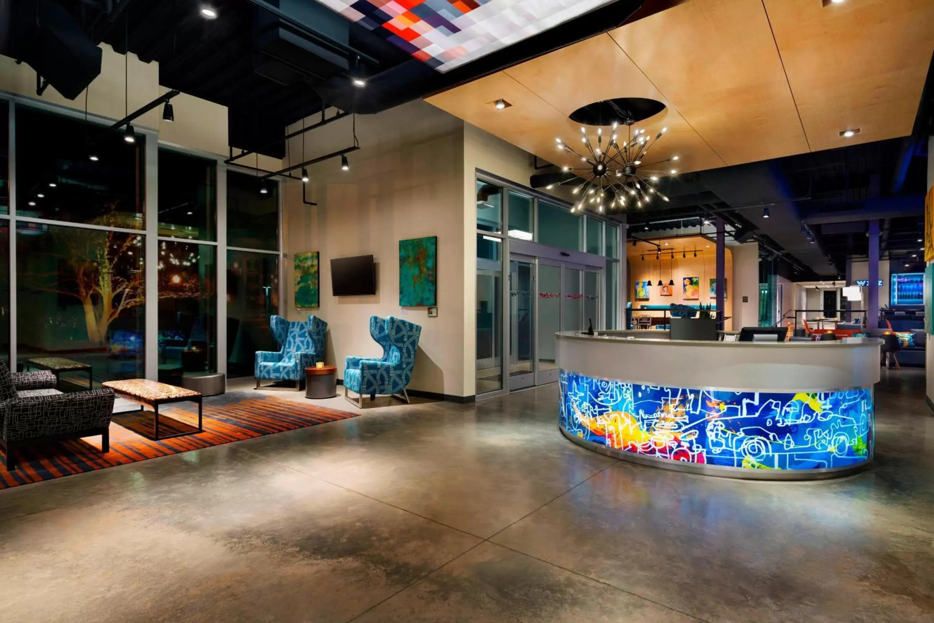 Lobby or reception, Lobby/Reception in Aloft Columbia Downtown