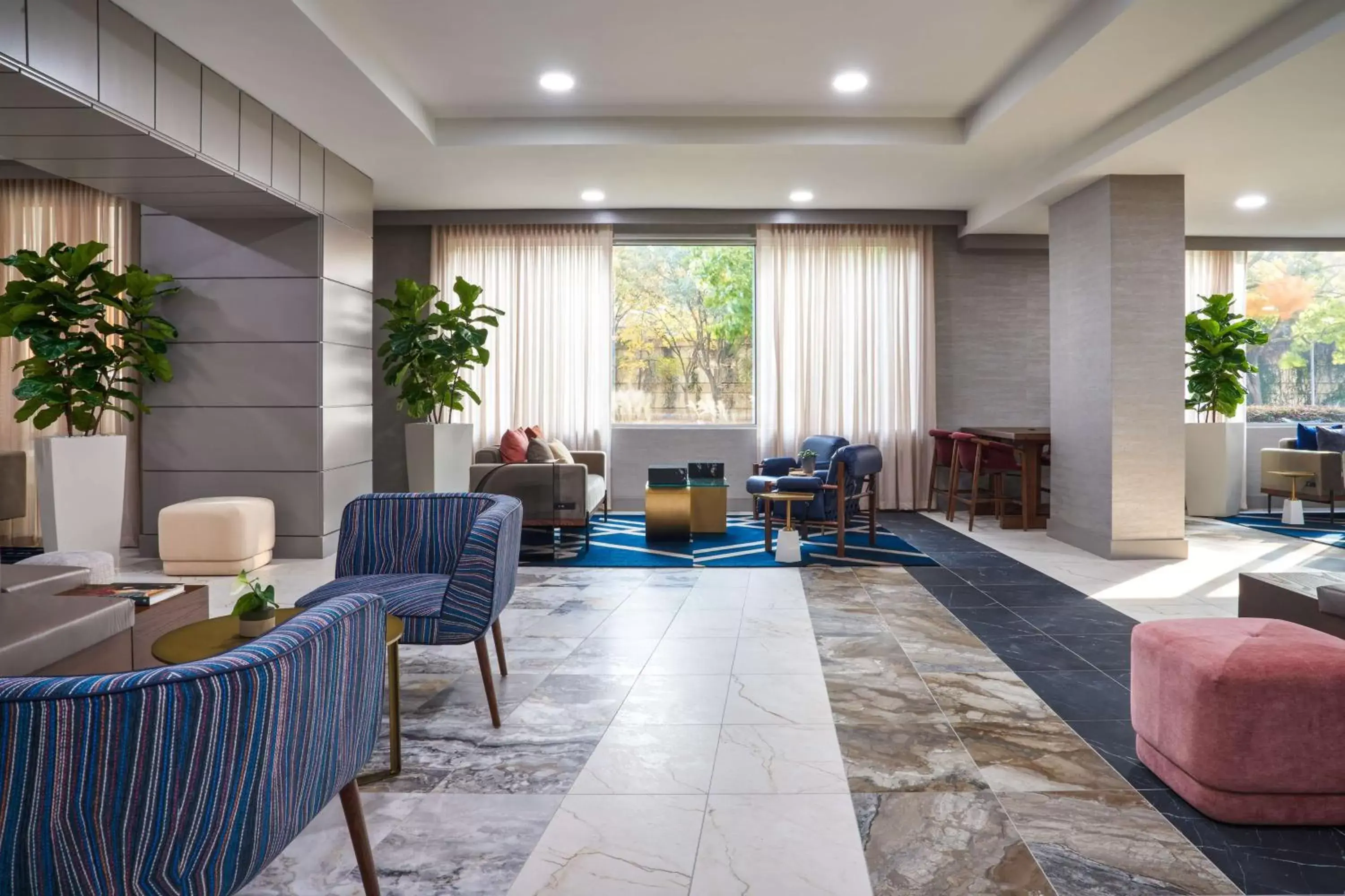 Lobby or reception, Lobby/Reception in The Chifley Houston, Tapestry Collection by Hilton