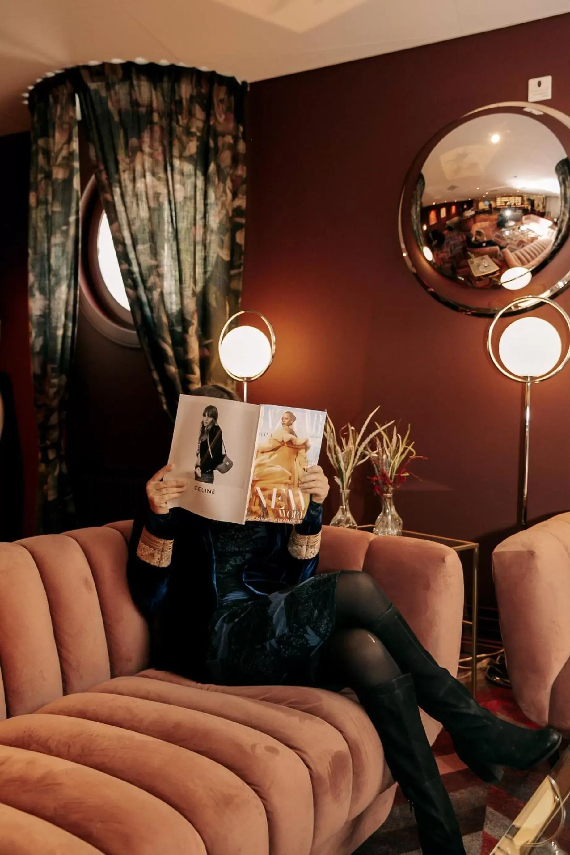 Lobby or reception in Hotel Hasselbacken Lobby or reception in Hotel Hasselbacken