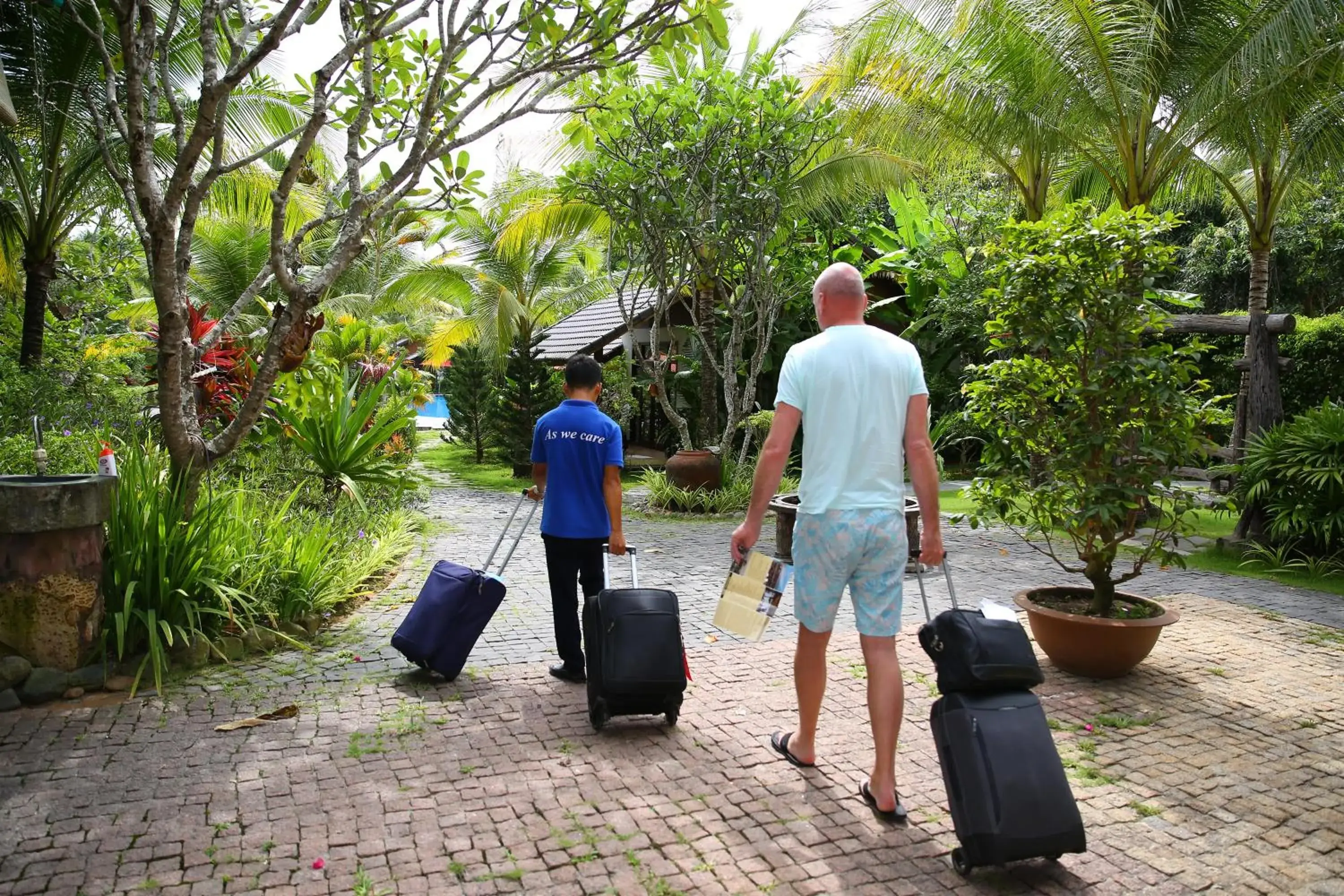 Staff in Tropicana Resort Phu Quoc