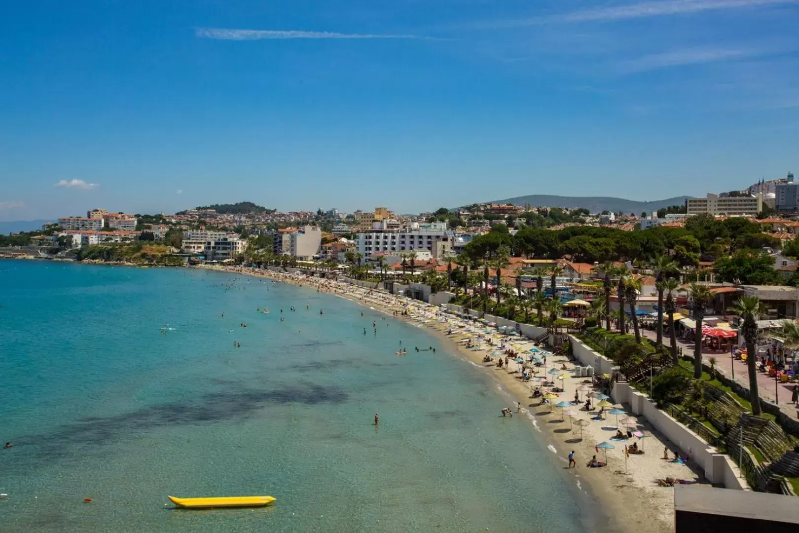 Bird's eye view, Bird's-eye View in Marti Beach Hotel