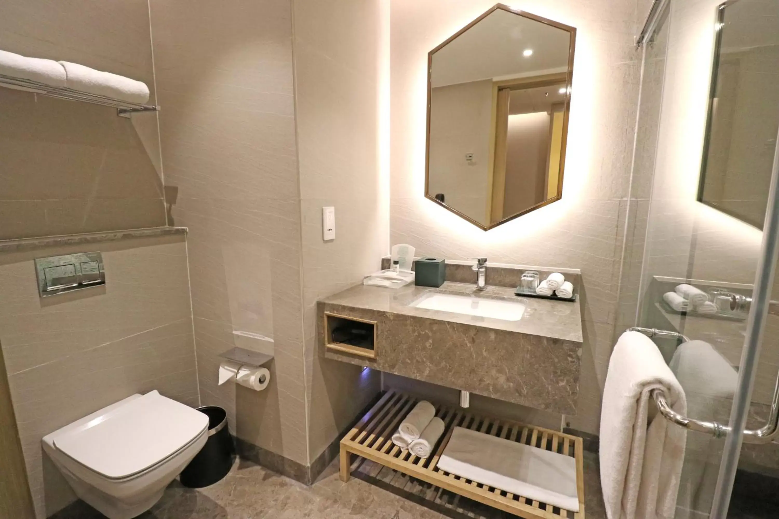 Bathroom in Holiday Inn Chandigarh Zirakpur, an IHG Hotel