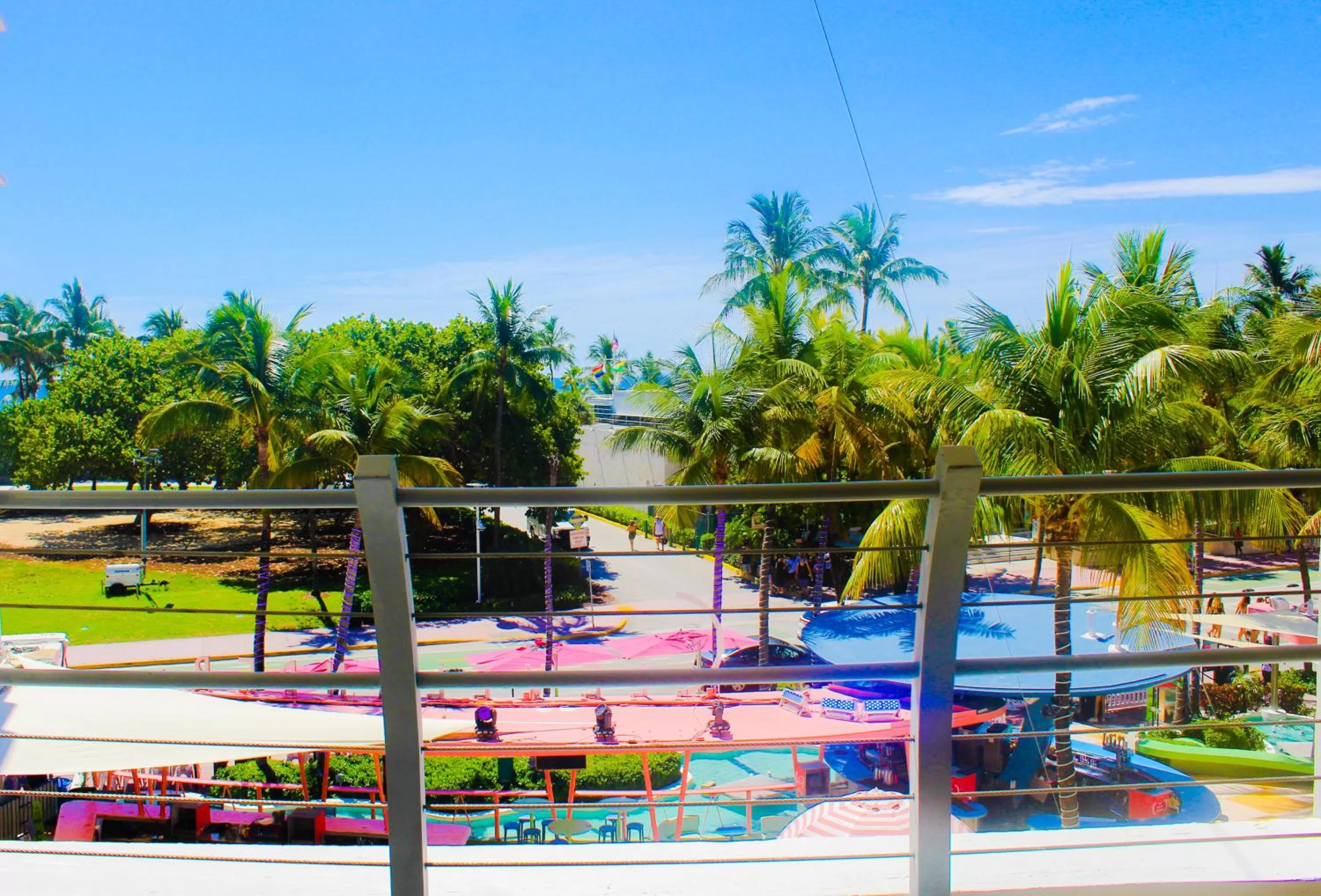 Balcony/Terrace in Clevelander Hotel