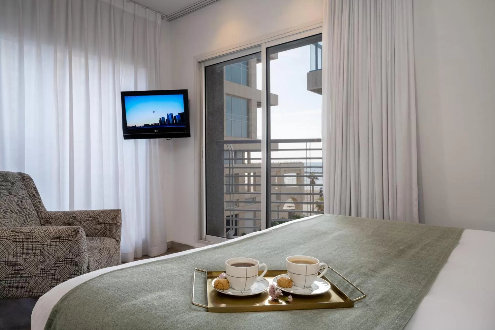 Bed in Savoy Sea Side Hotel