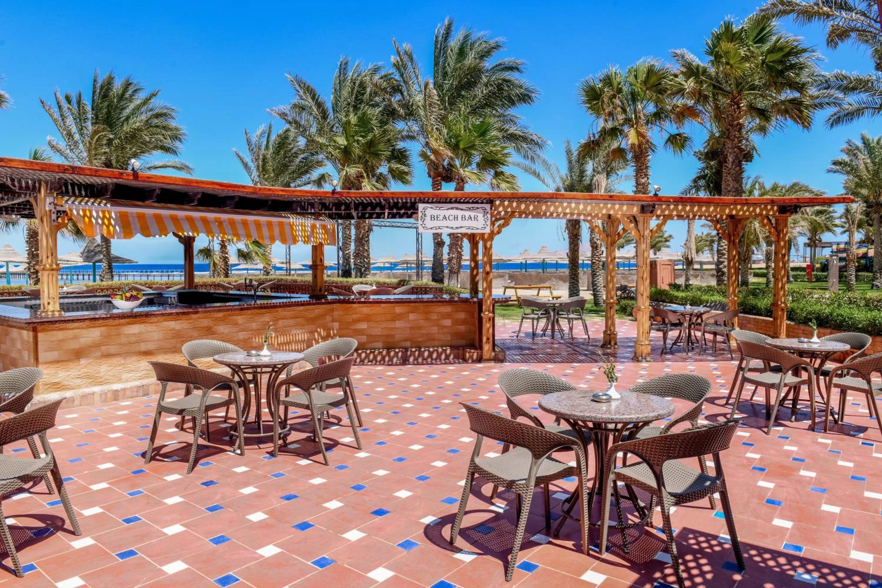 Lounge or bar in Magic World Sharm - Club by Jaz