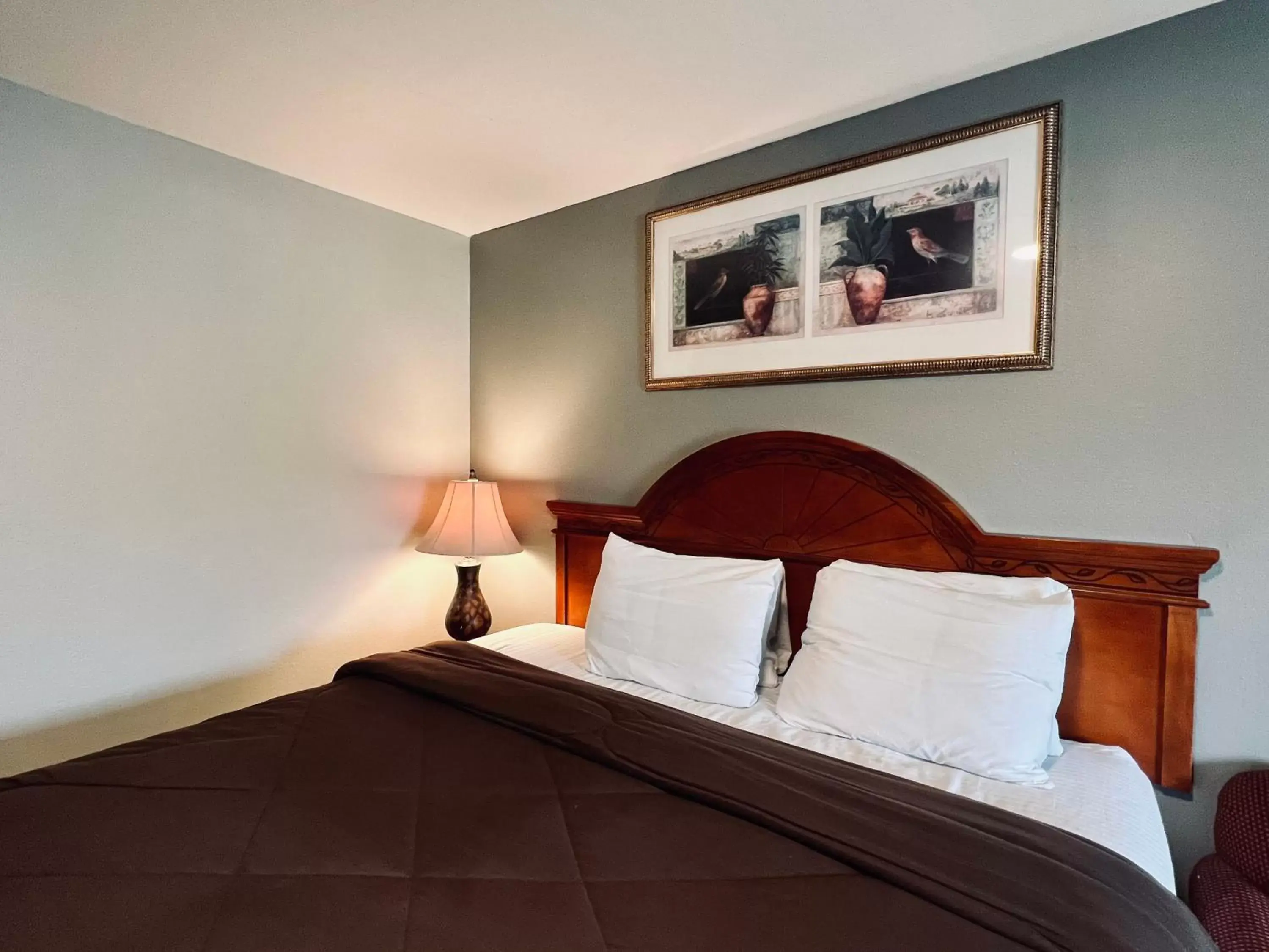 Bed in Ozark Inn & Suites