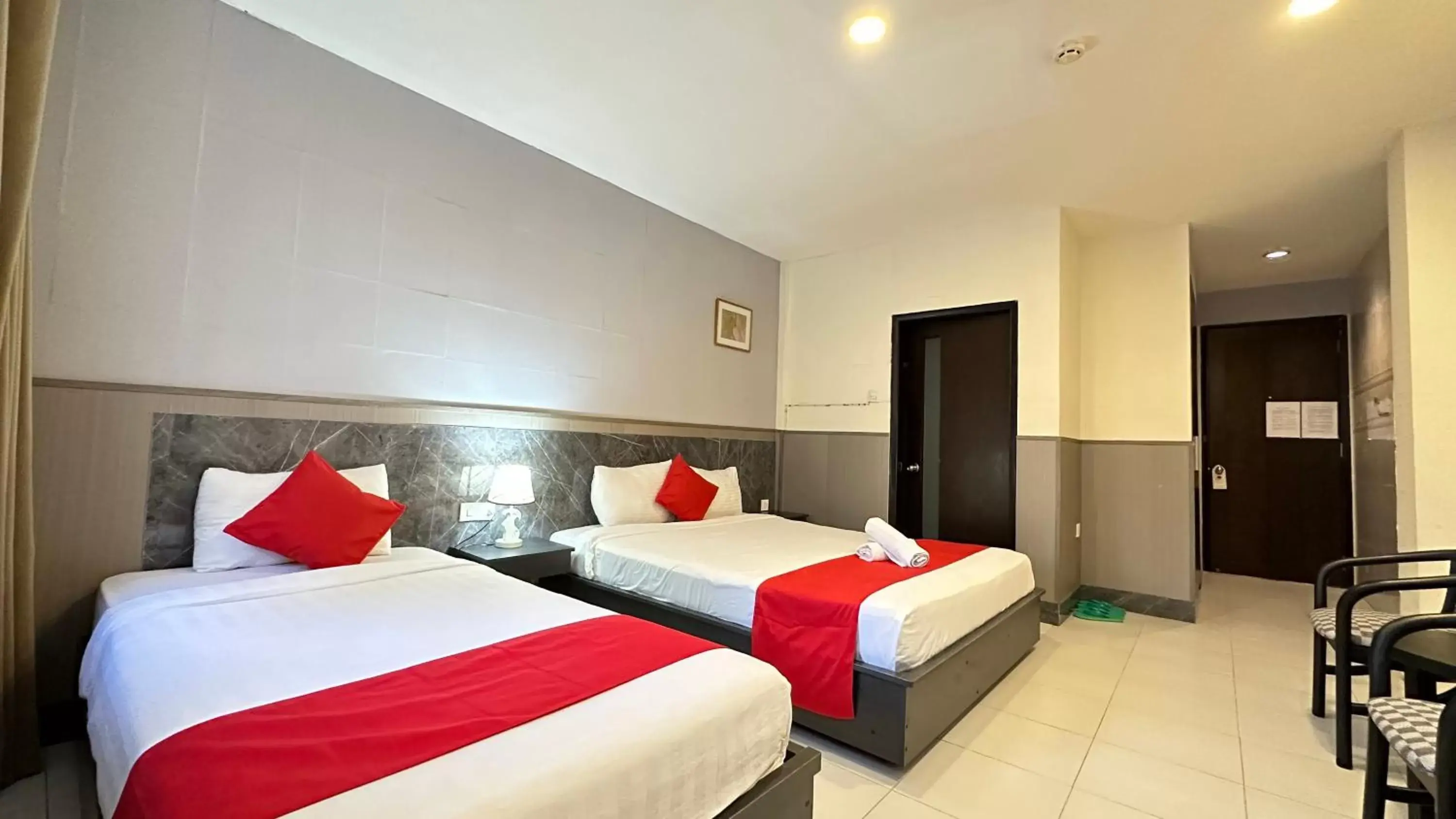 Bed in Centara Saigon Hotel