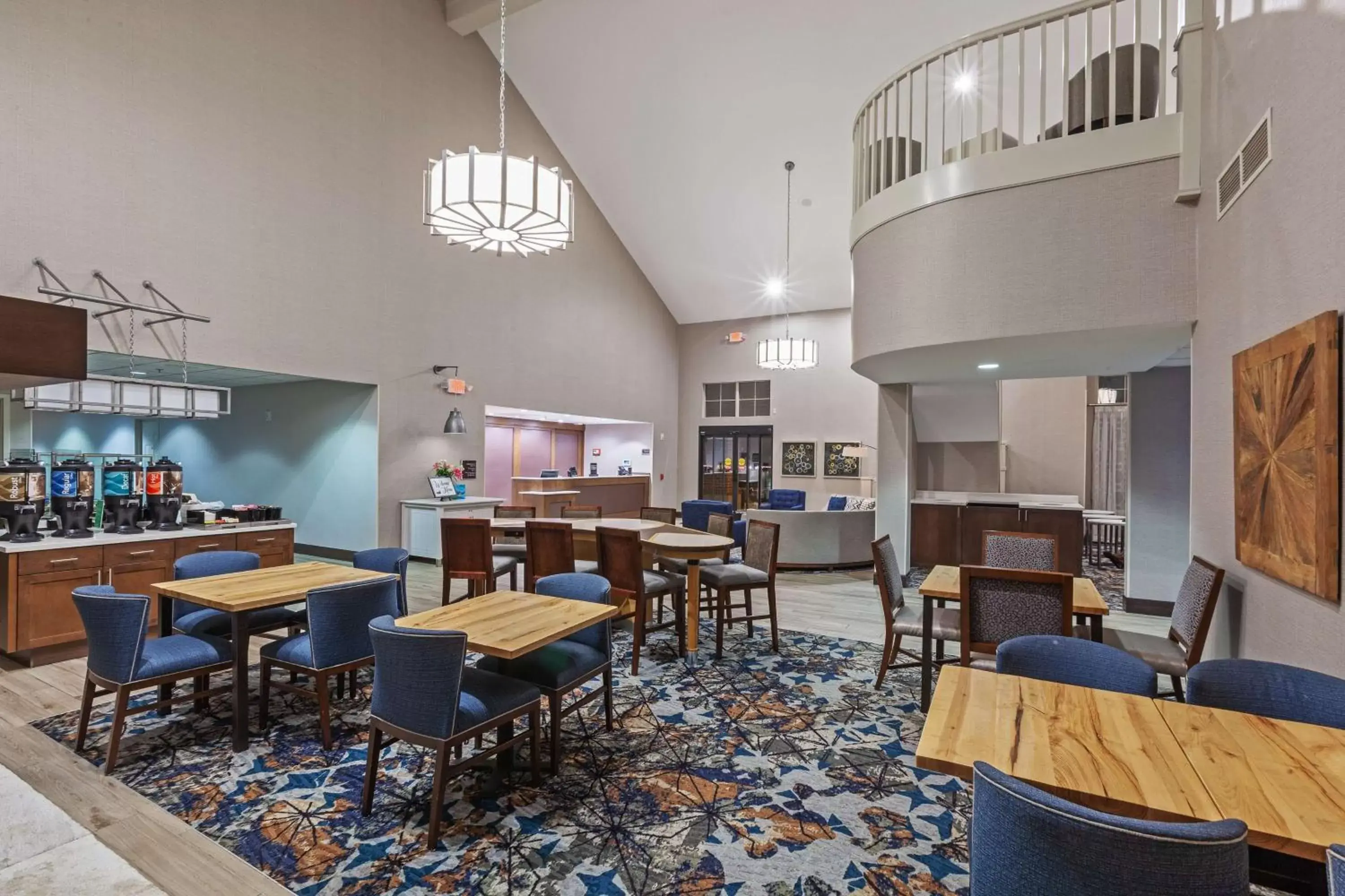 Lobby or reception, Restaurant/Places to Eat in Homewood Suites by Hilton Greensboro