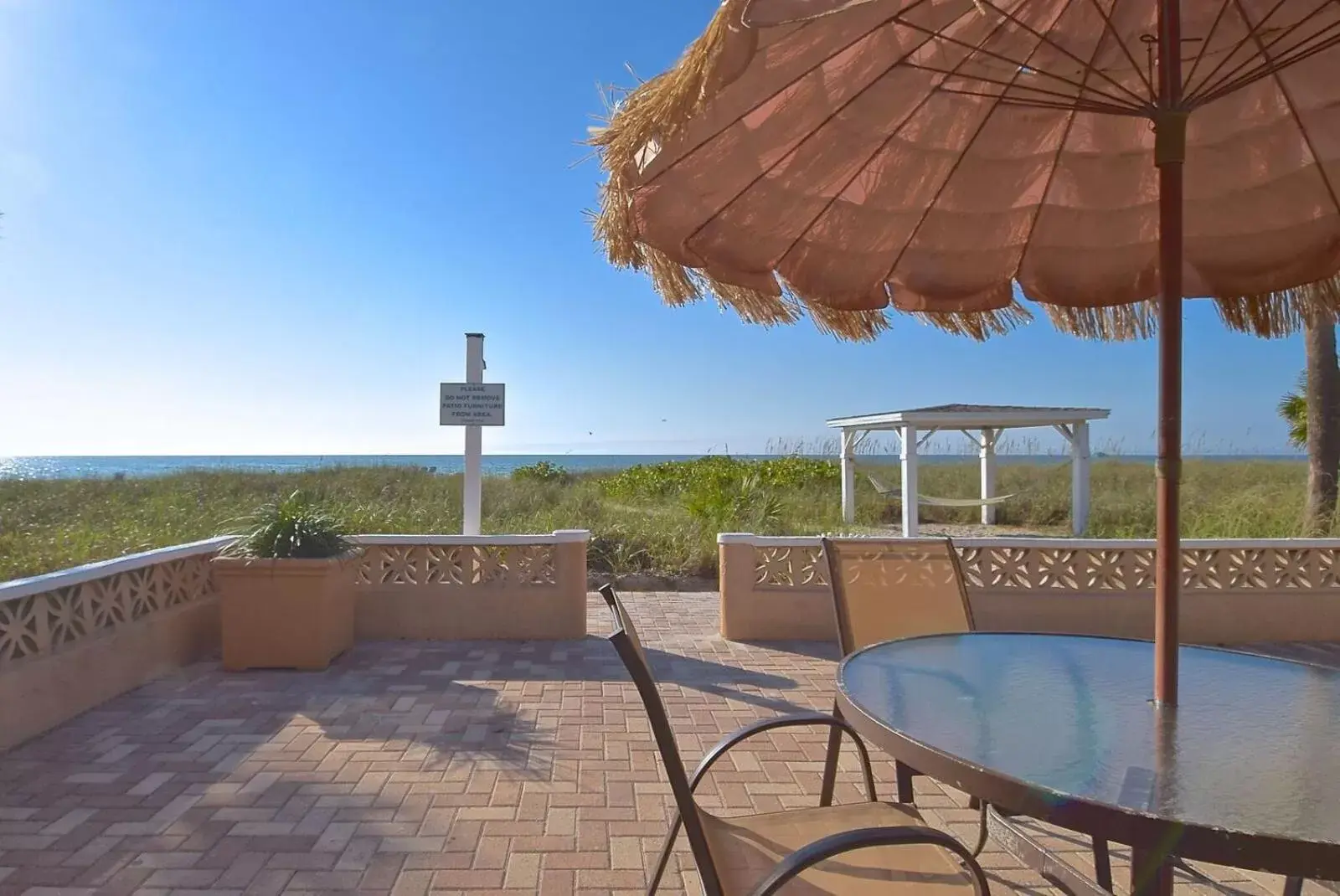 Property building, Balcony/Terrace in A Beach Retreat on Casey Key