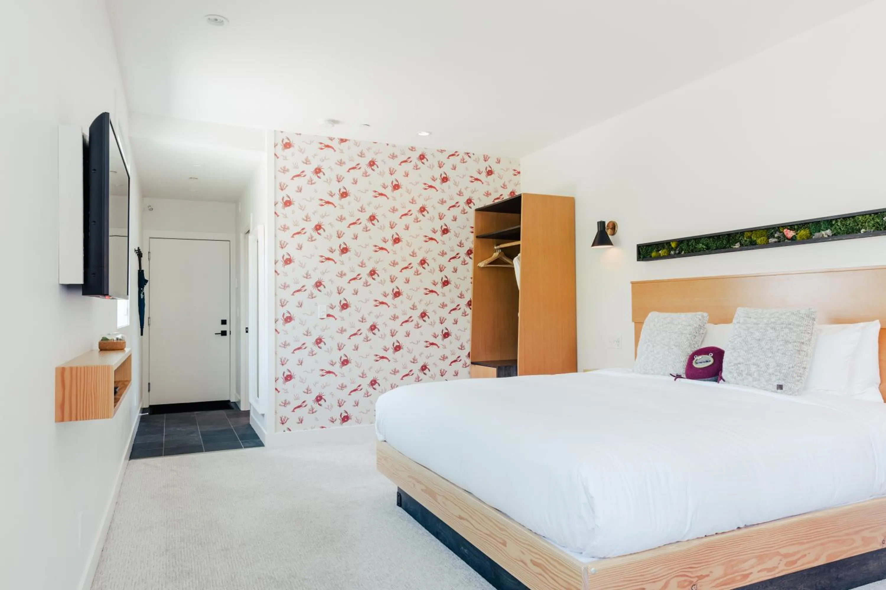 Bedroom, Bed in Pluvio restaurant and rooms