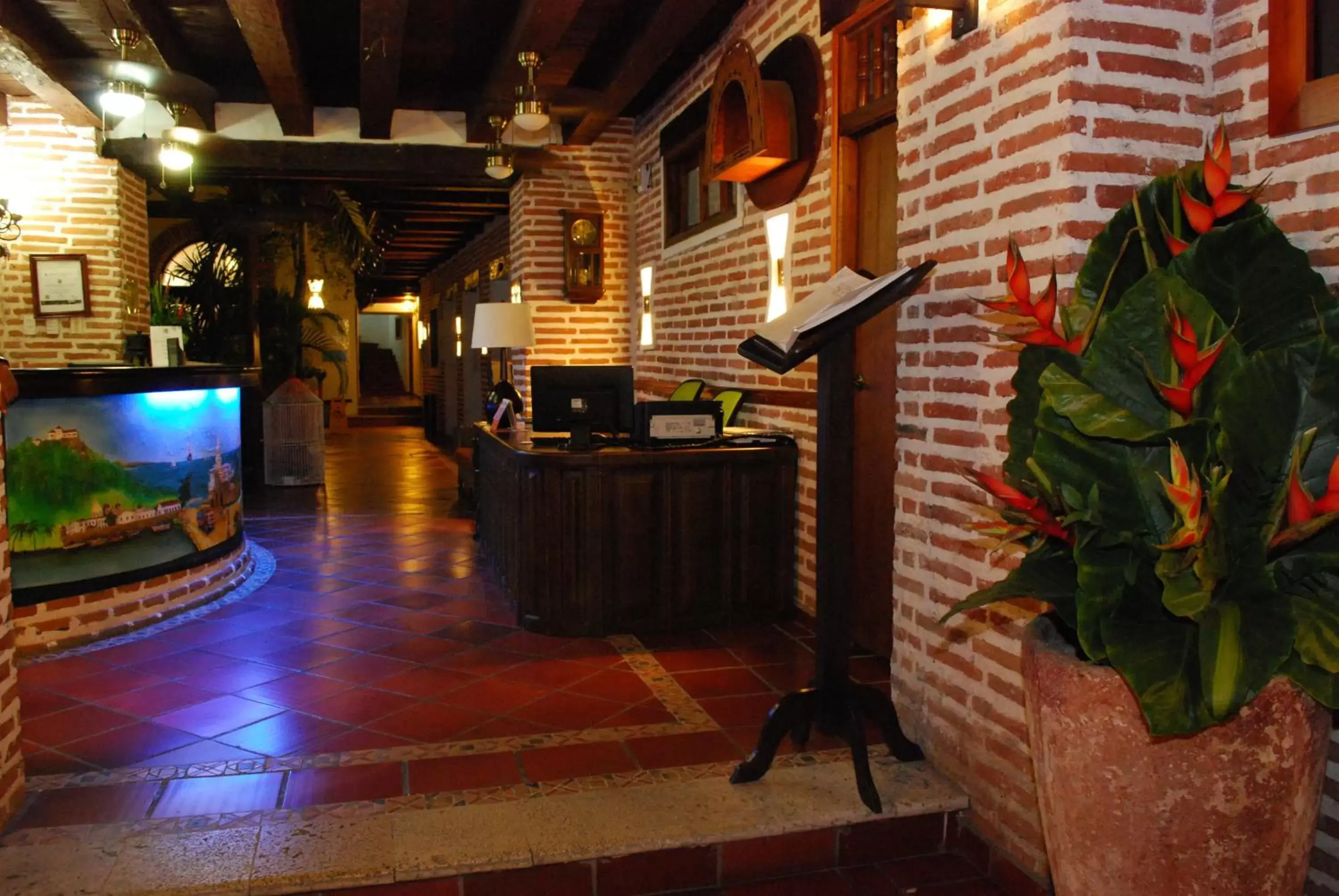 Lobby or reception in Hotel Don Pedro De Heredia