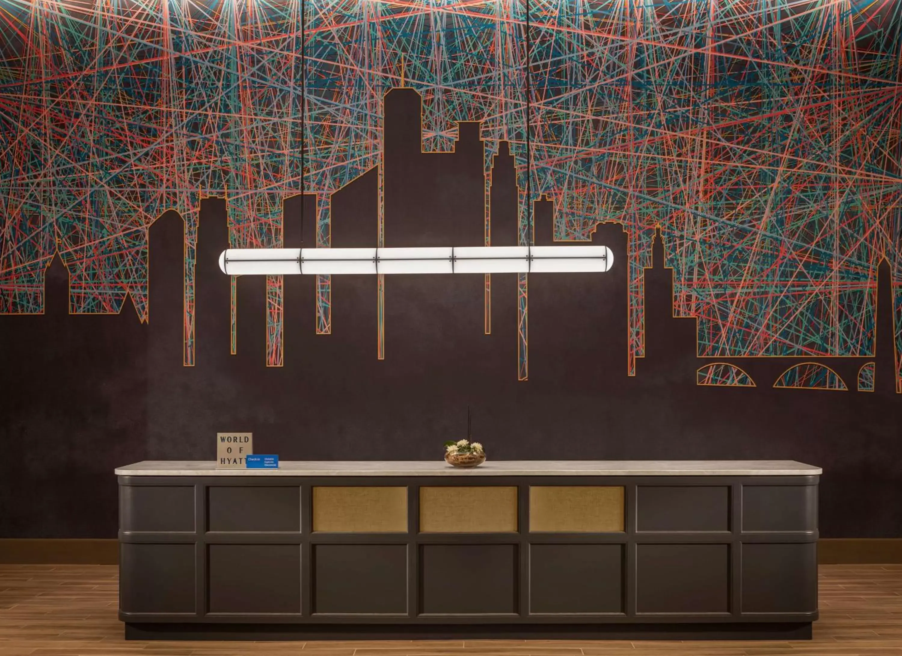 Lobby or reception in Hyatt Centric Downtown Minneapolis Lobby or reception in Hyatt Centric Downtown Minneapolis