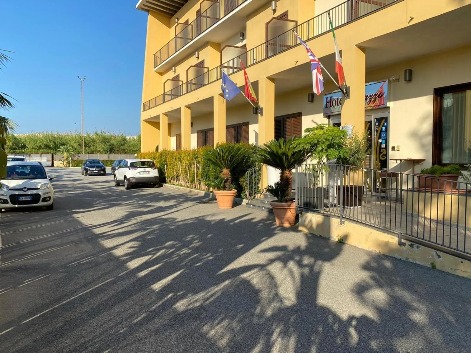 Facade/entrance in Hotel Milazzo