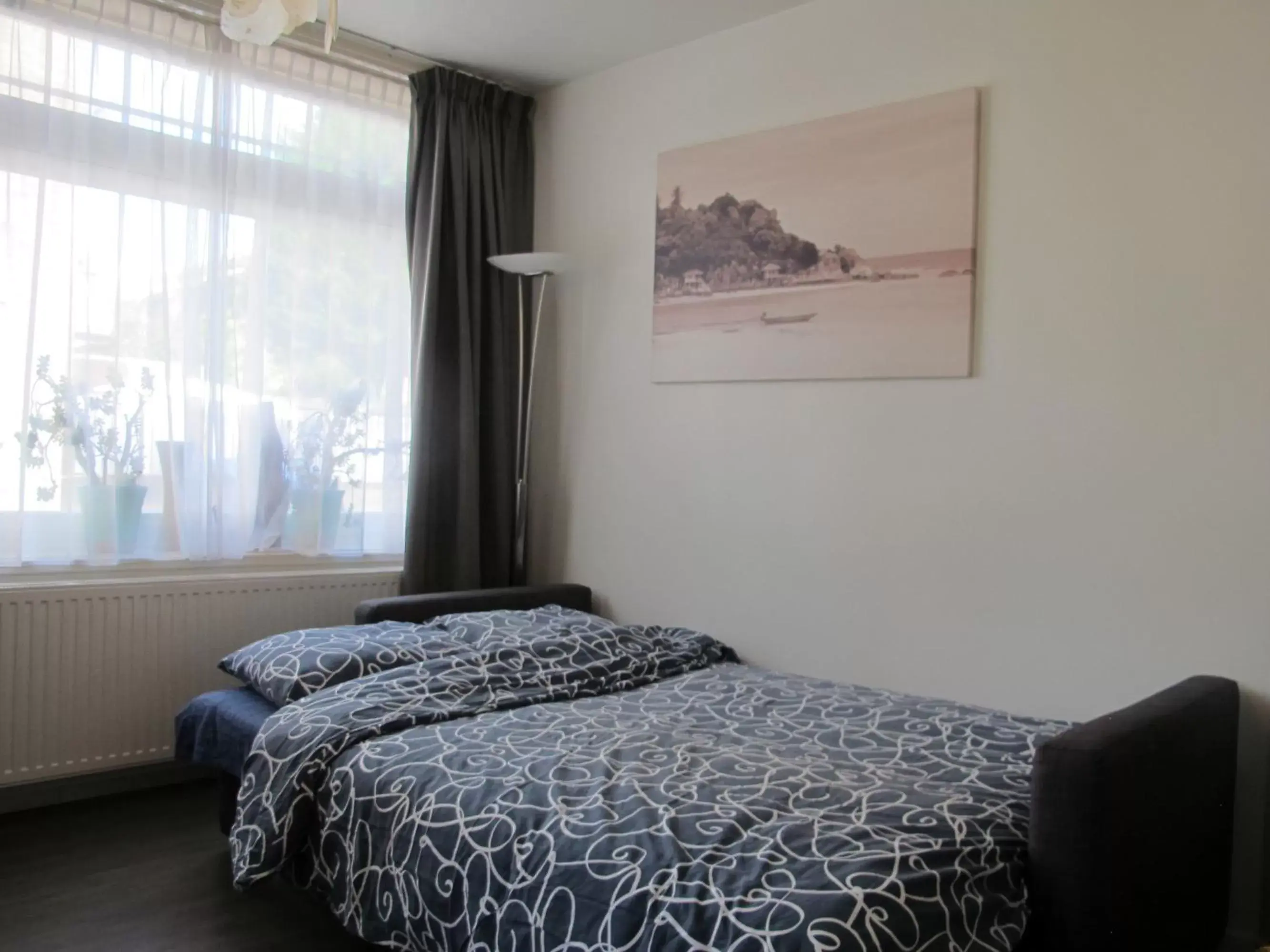 Living room, Bed in Bos en Lommer Hotel - Erasmus Park area