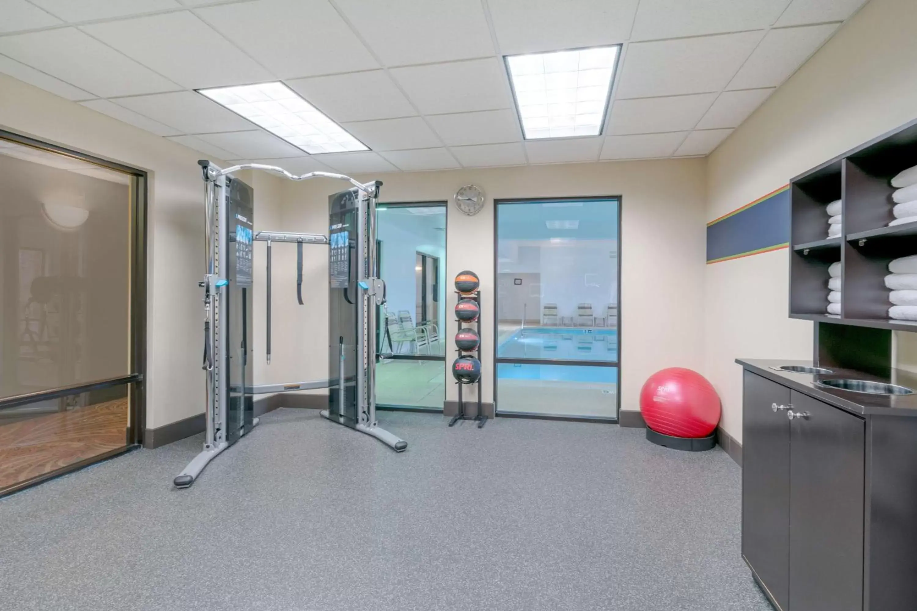 Fitness centre/facilities, Fitness Center/Facilities in Hampton Inn Frostburg