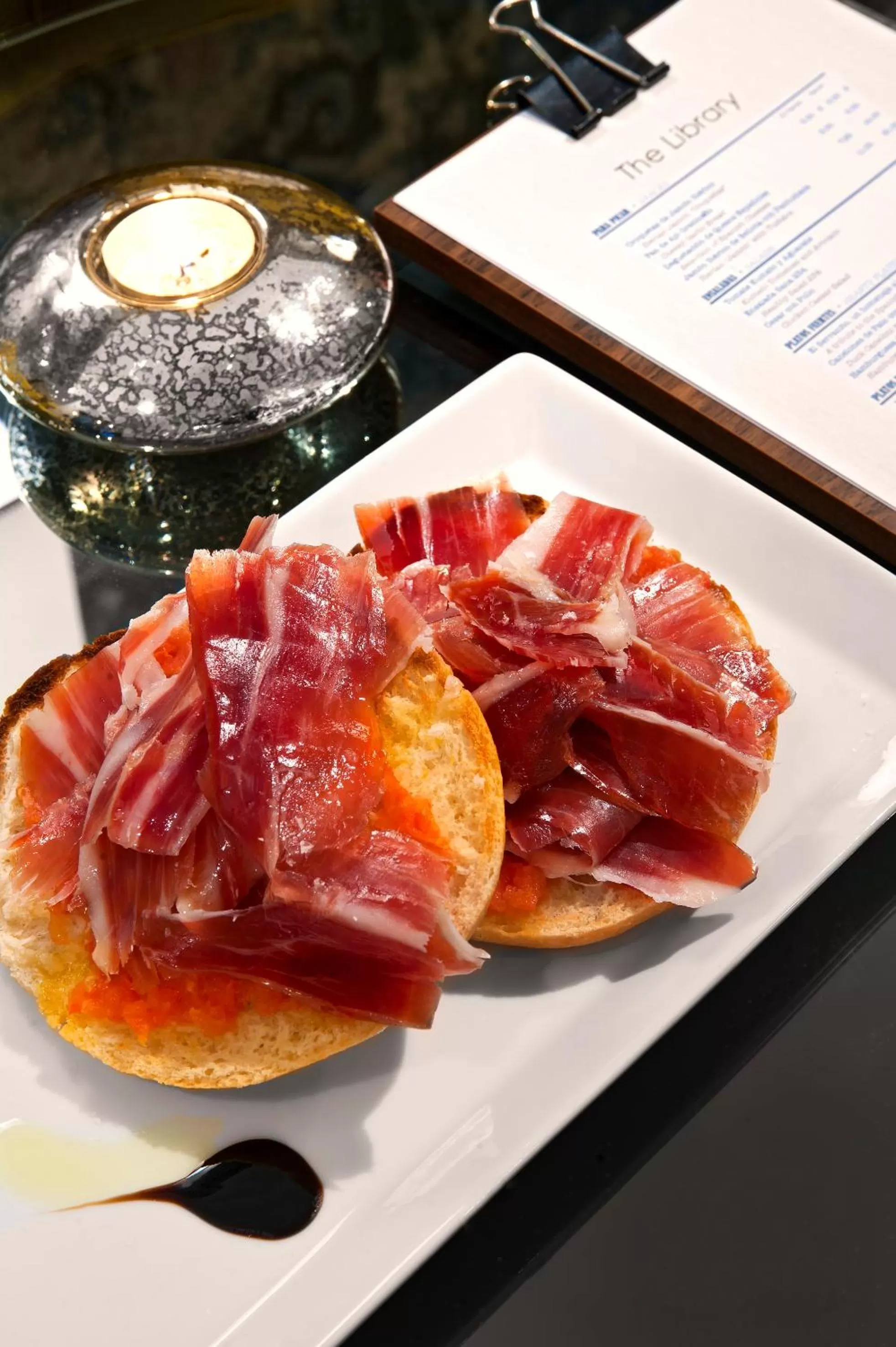 Food close-up in Hotel Sardinero Madrid