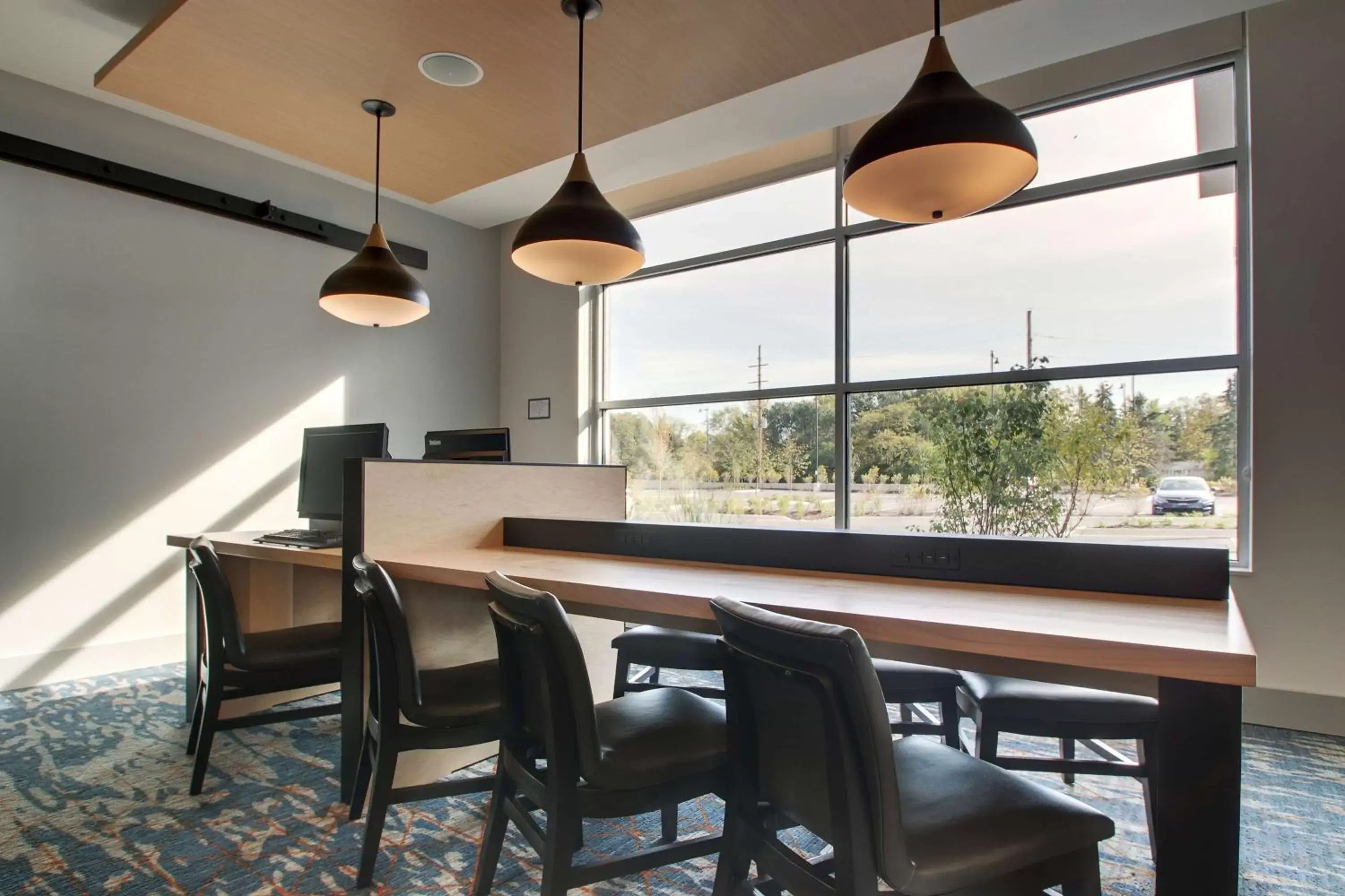 Lobby or reception, Lounge/Bar in Hyatt House Oak Brook