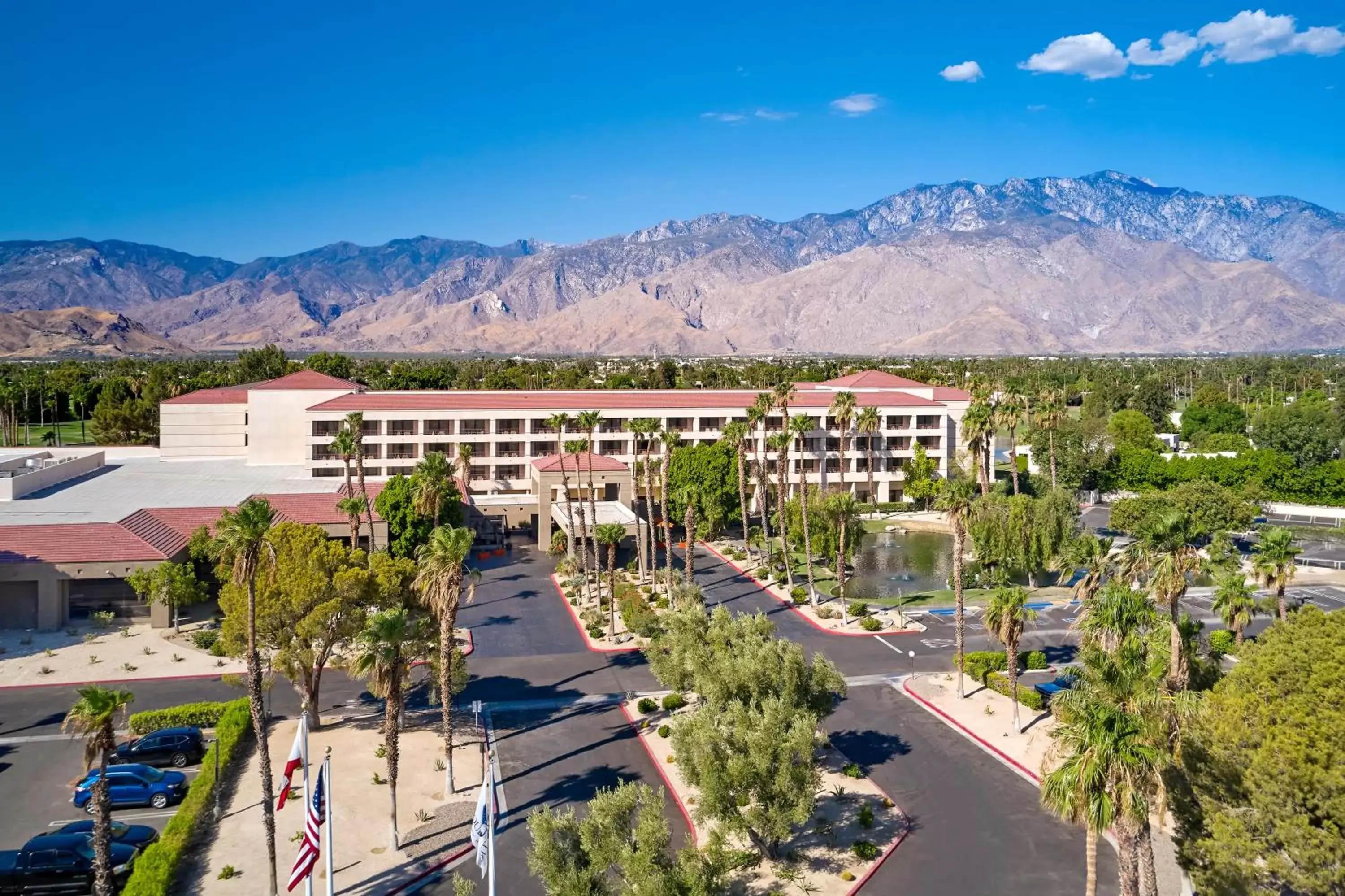 Property building, Bird's-eye View in DoubleTree by Hilton Golf Resort Palm Springs