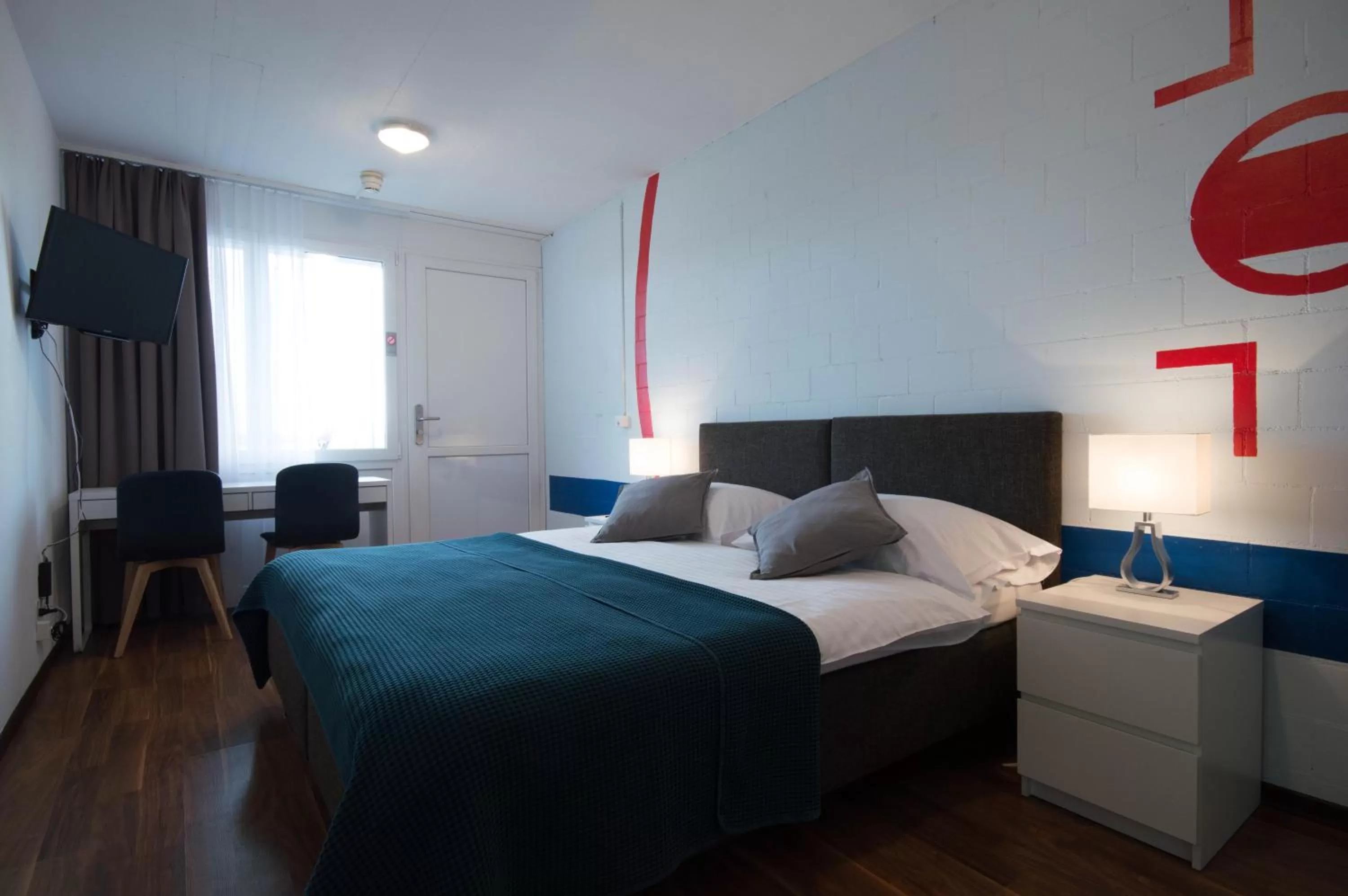 Bed in Hotel Bodensee-Arena