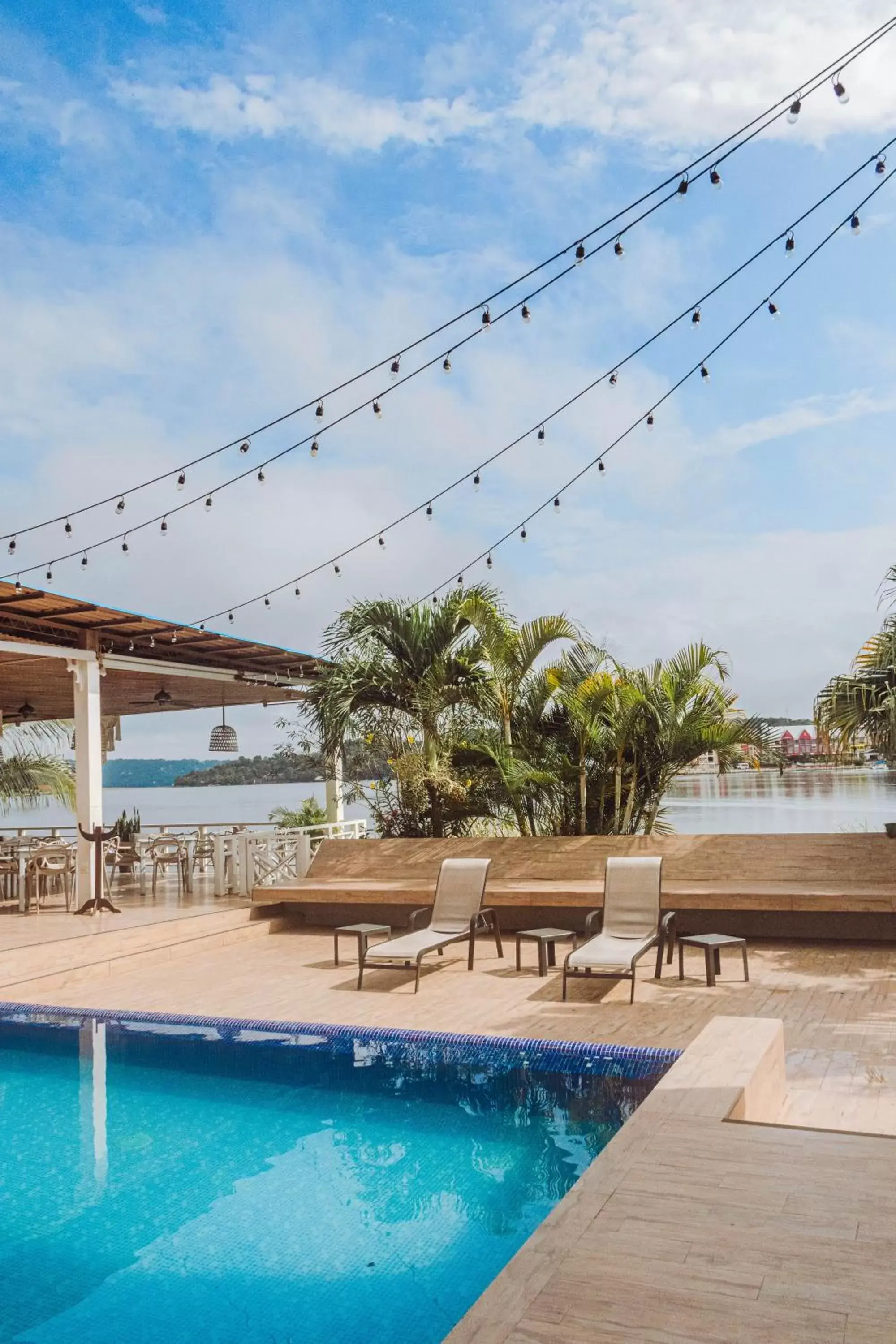 Swimming Pool in Hotel Casona del Lago