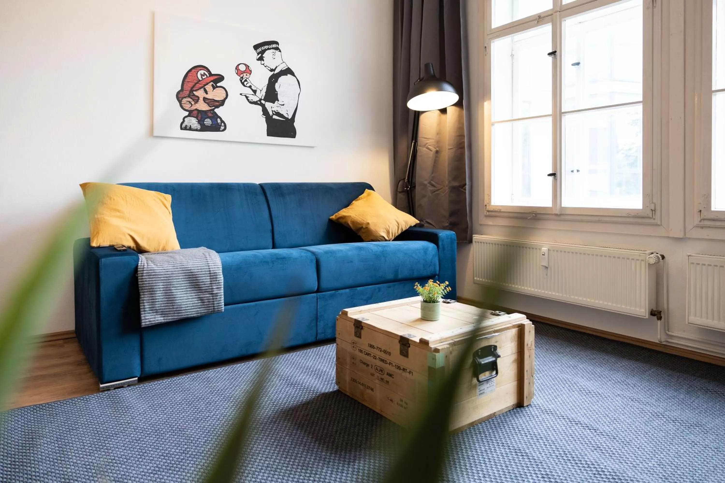 Living room in Apartments an der Oper - Innenstadt - Zentral - Küche - Wifi - Powered by Ko-Living