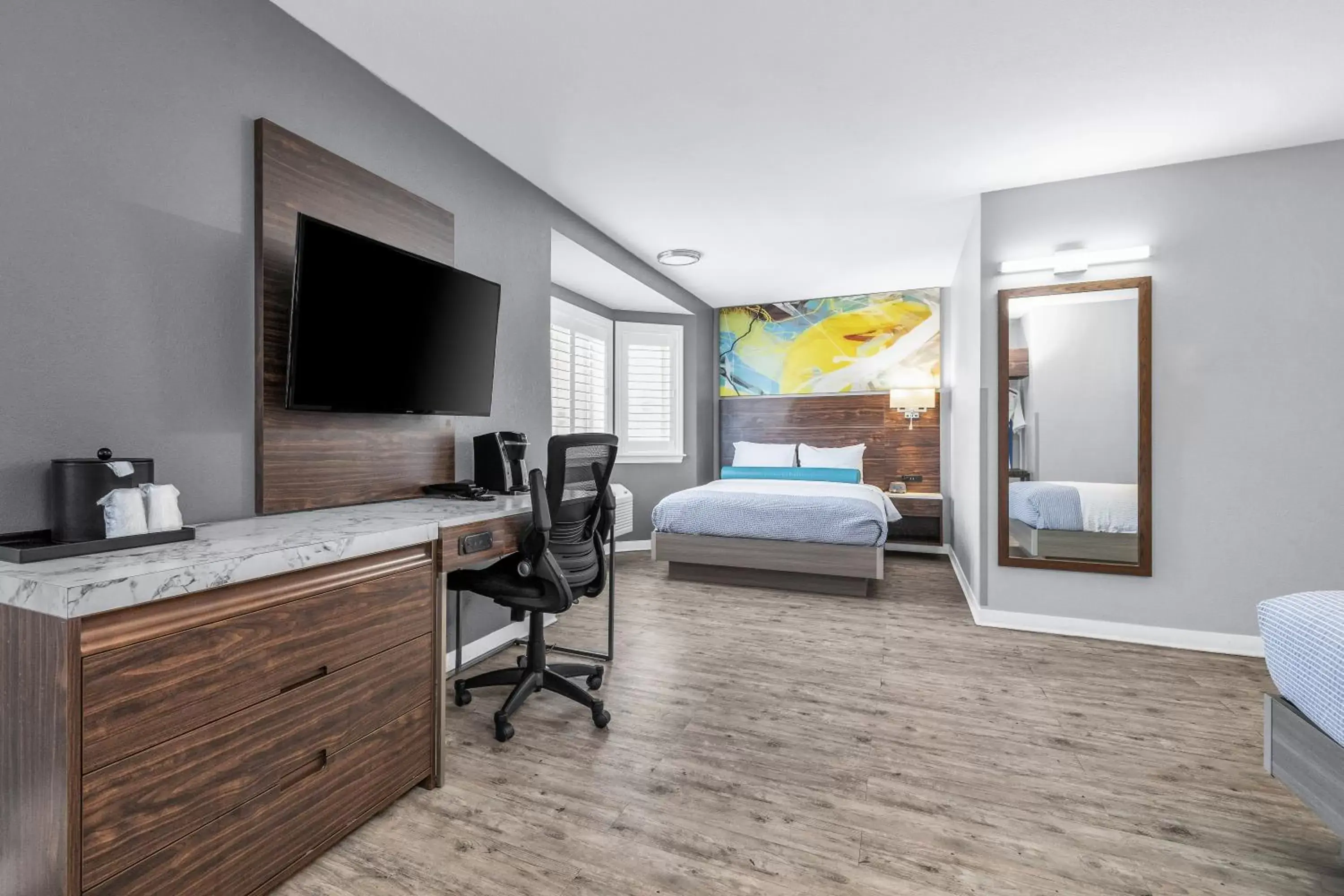 Bed in Inn at Rockaway San Francisco Pacifica Bed in Inn at Rockaway San Francisco Pacifica