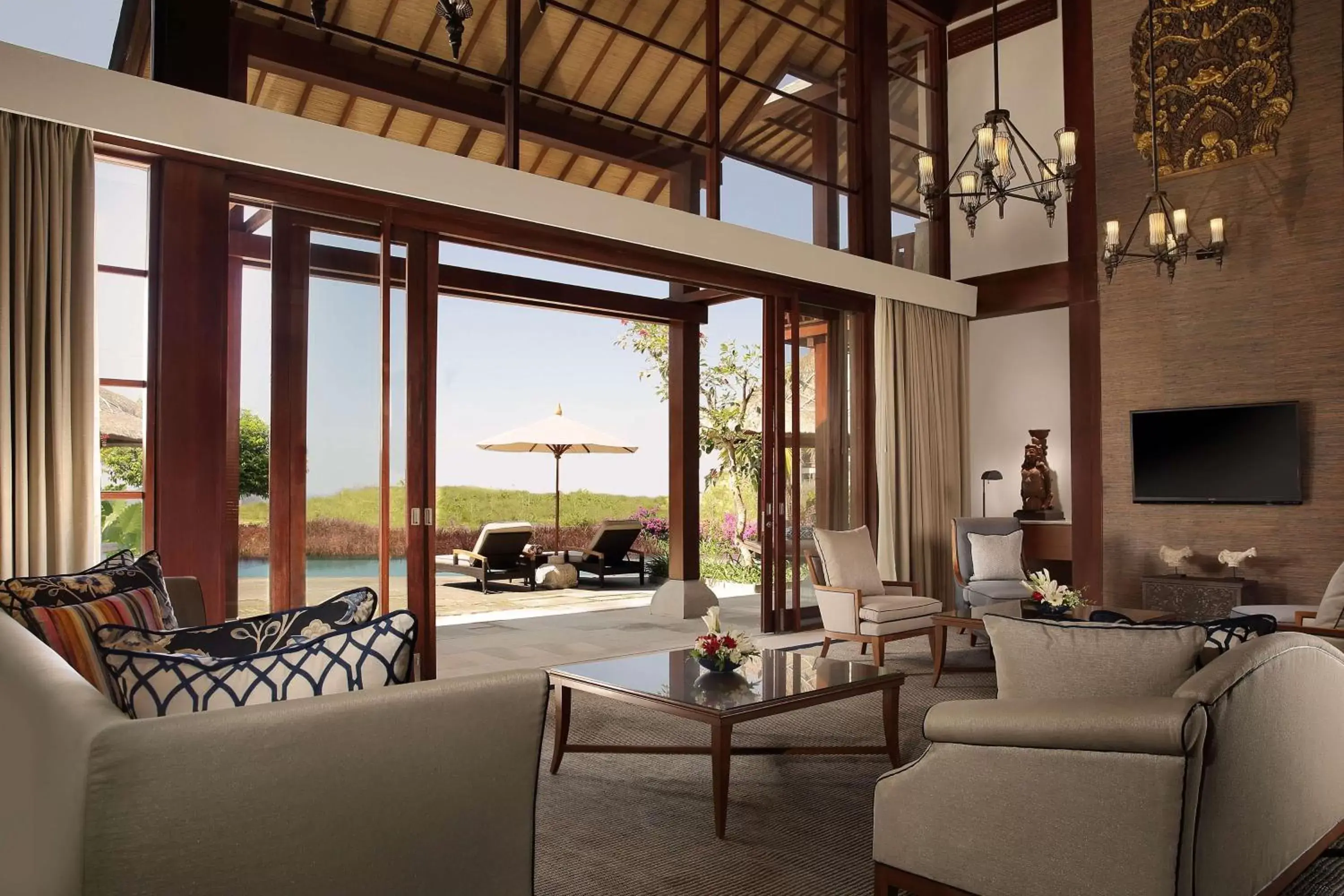 Living room, Seating Area in Hilton Bali Resort