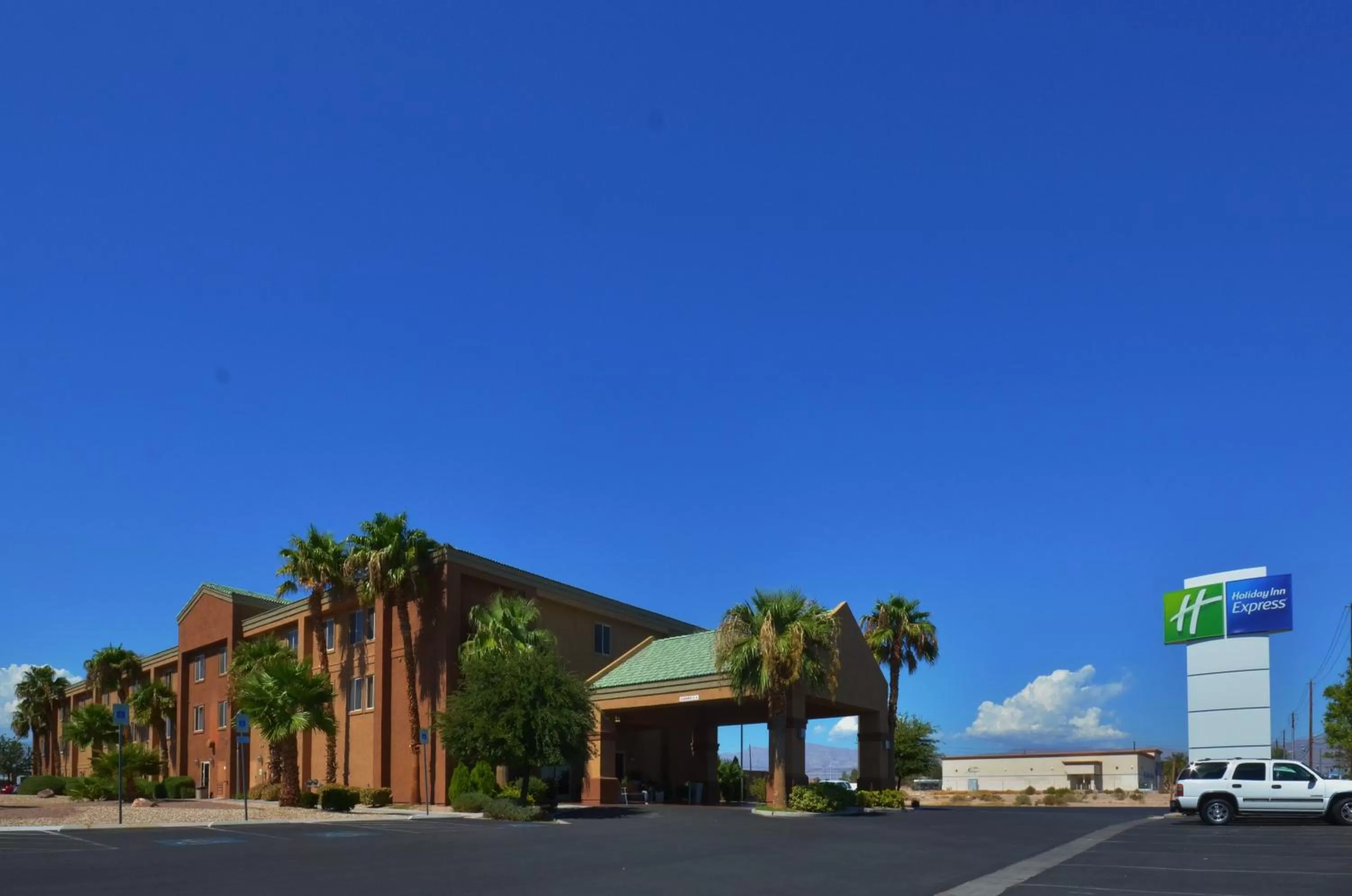 Property building in Holiday Inn Express Las Vegas-Nellis by IHG