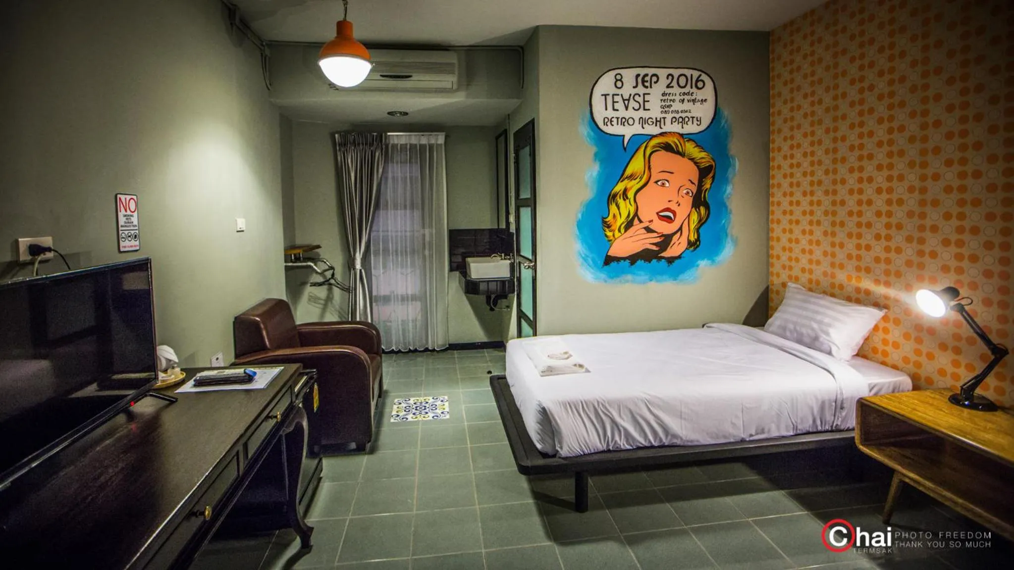 Photo of the whole room, Bed in The 8 Factory Hotel Phitsanulok