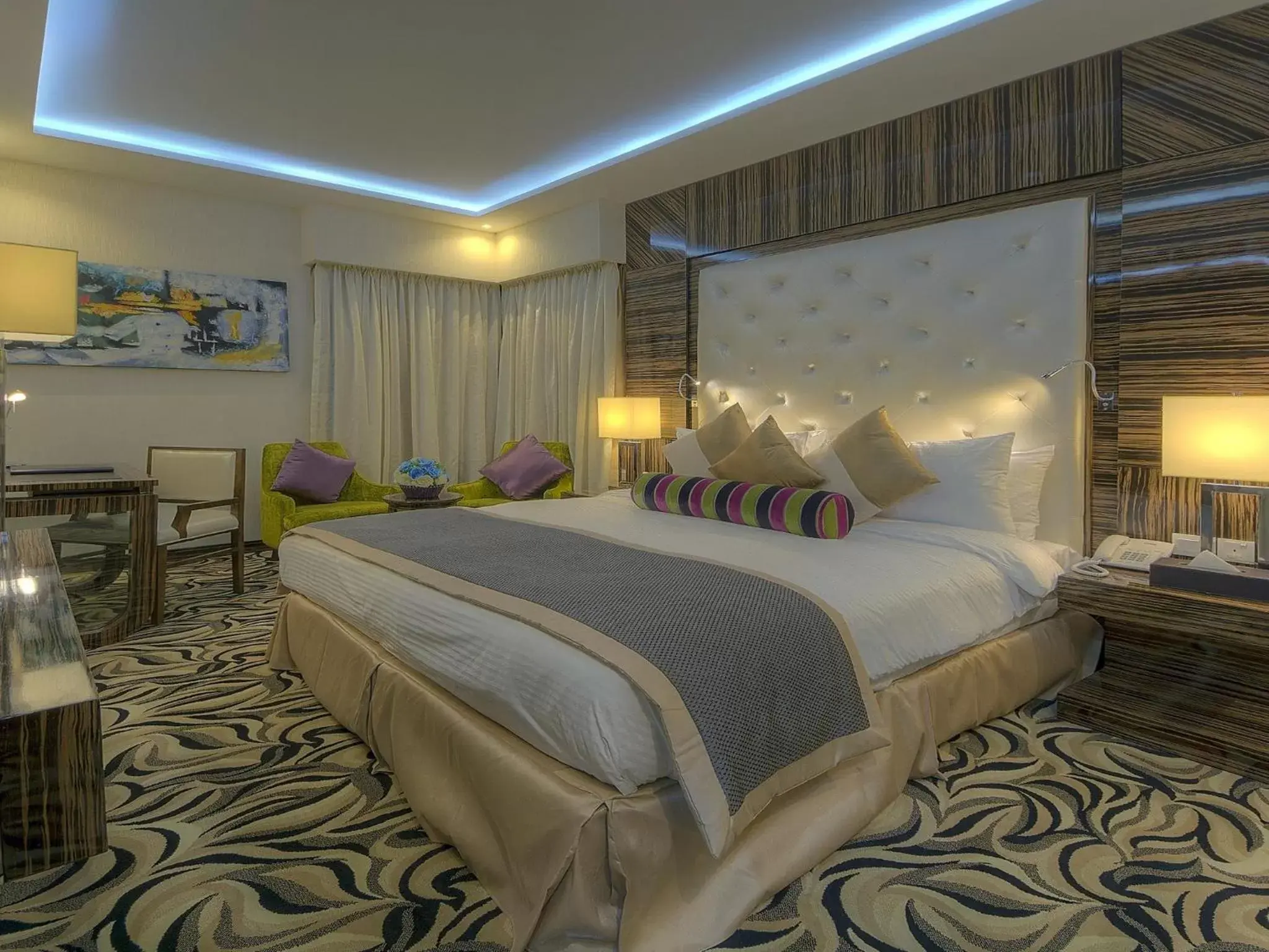 Bedroom, Bed in Orchid Vue Hotel