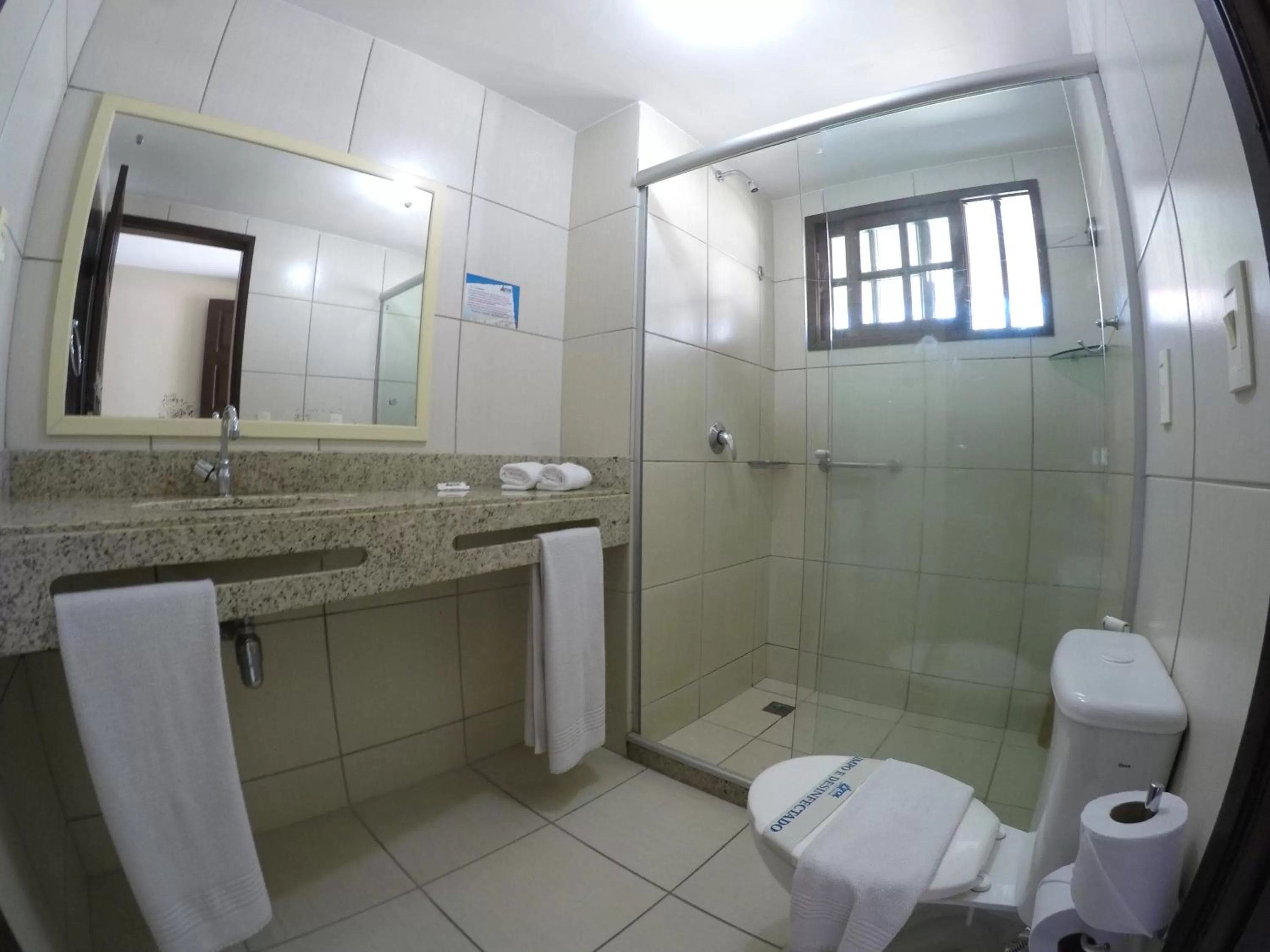 Toilet in Lumar Hotel PontaNegra